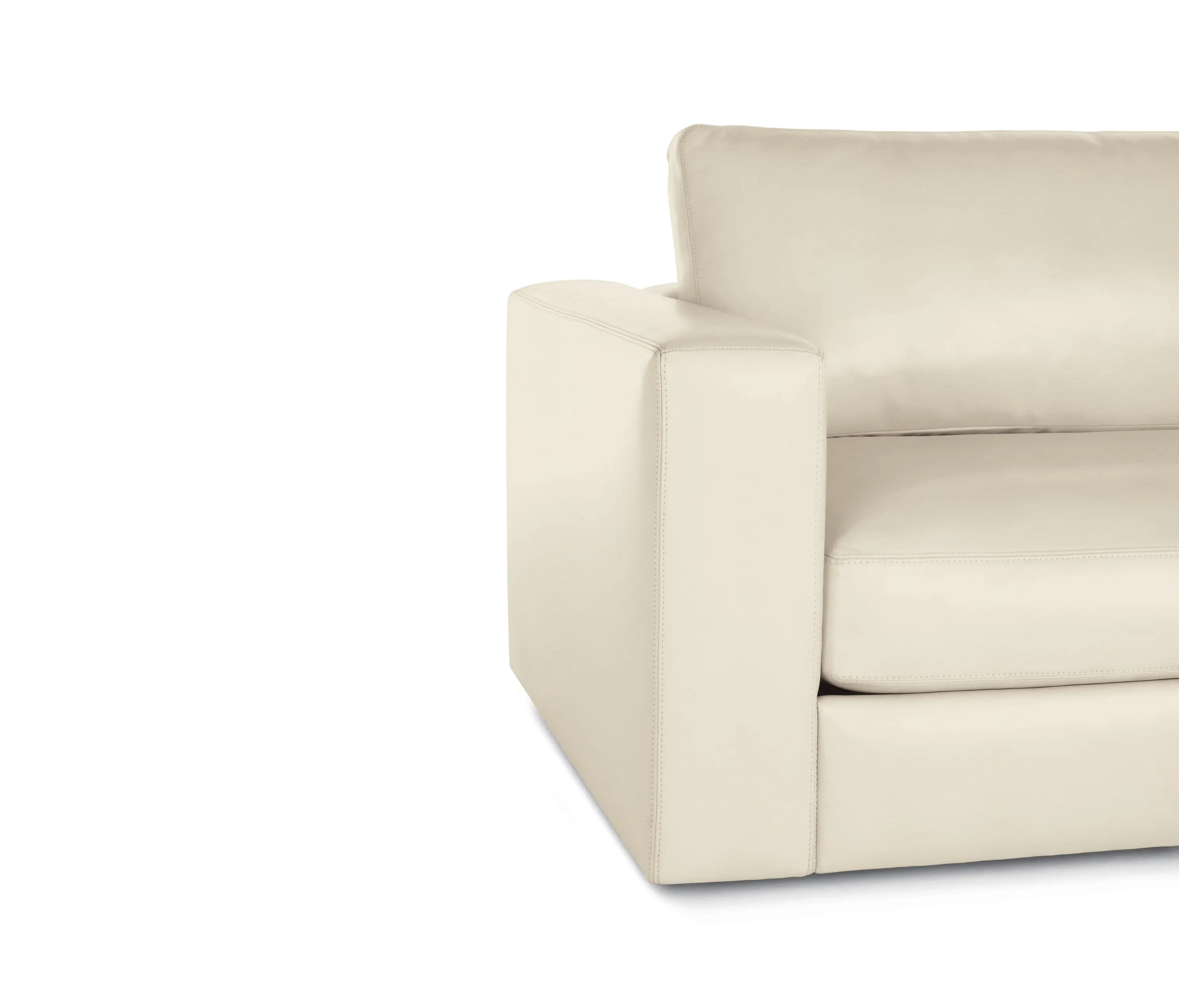 Design Within Reach - Reid One-Arm Left in Leather