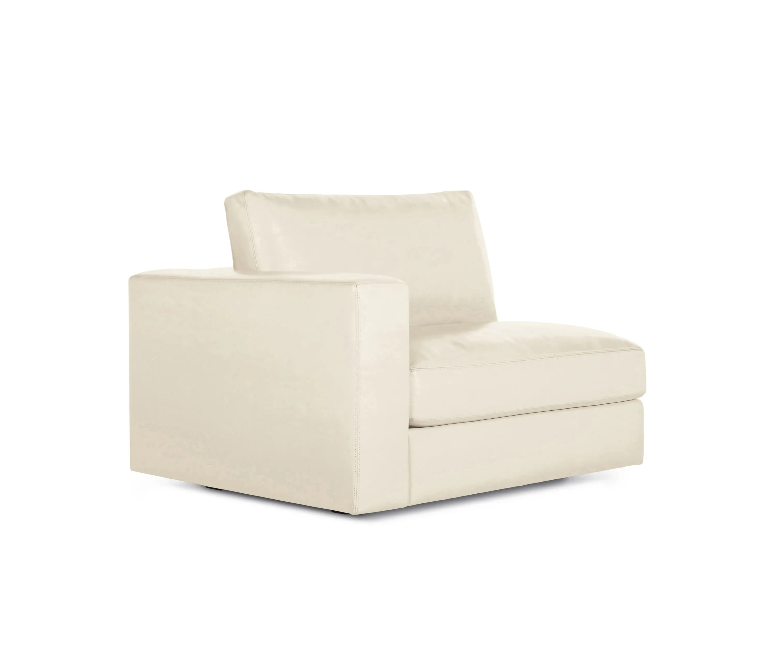 Design Within Reach - Reid One-Arm Left in Leather