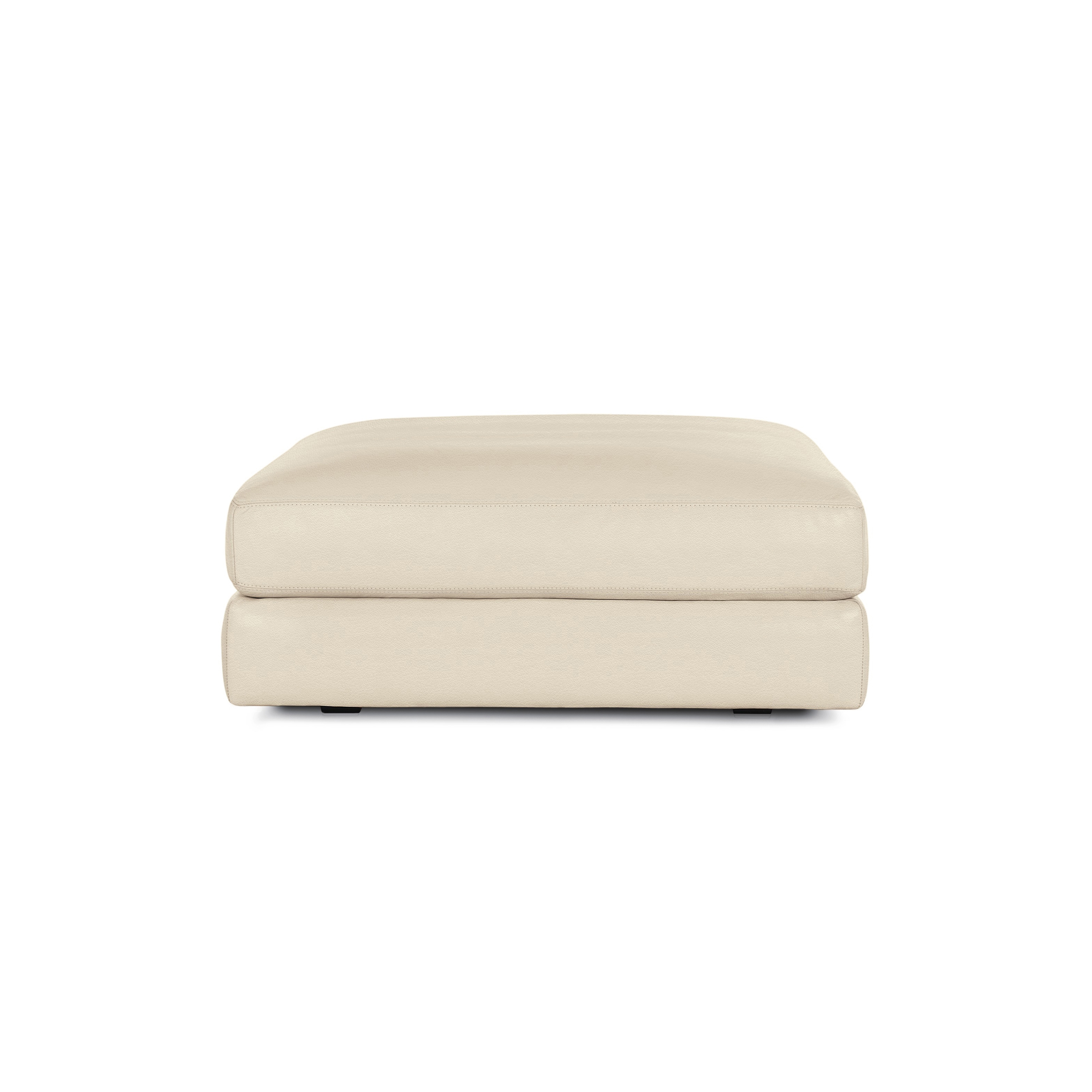Display product Reid Cocktail Ottoman in Leather from manufacturer Design Within Reach