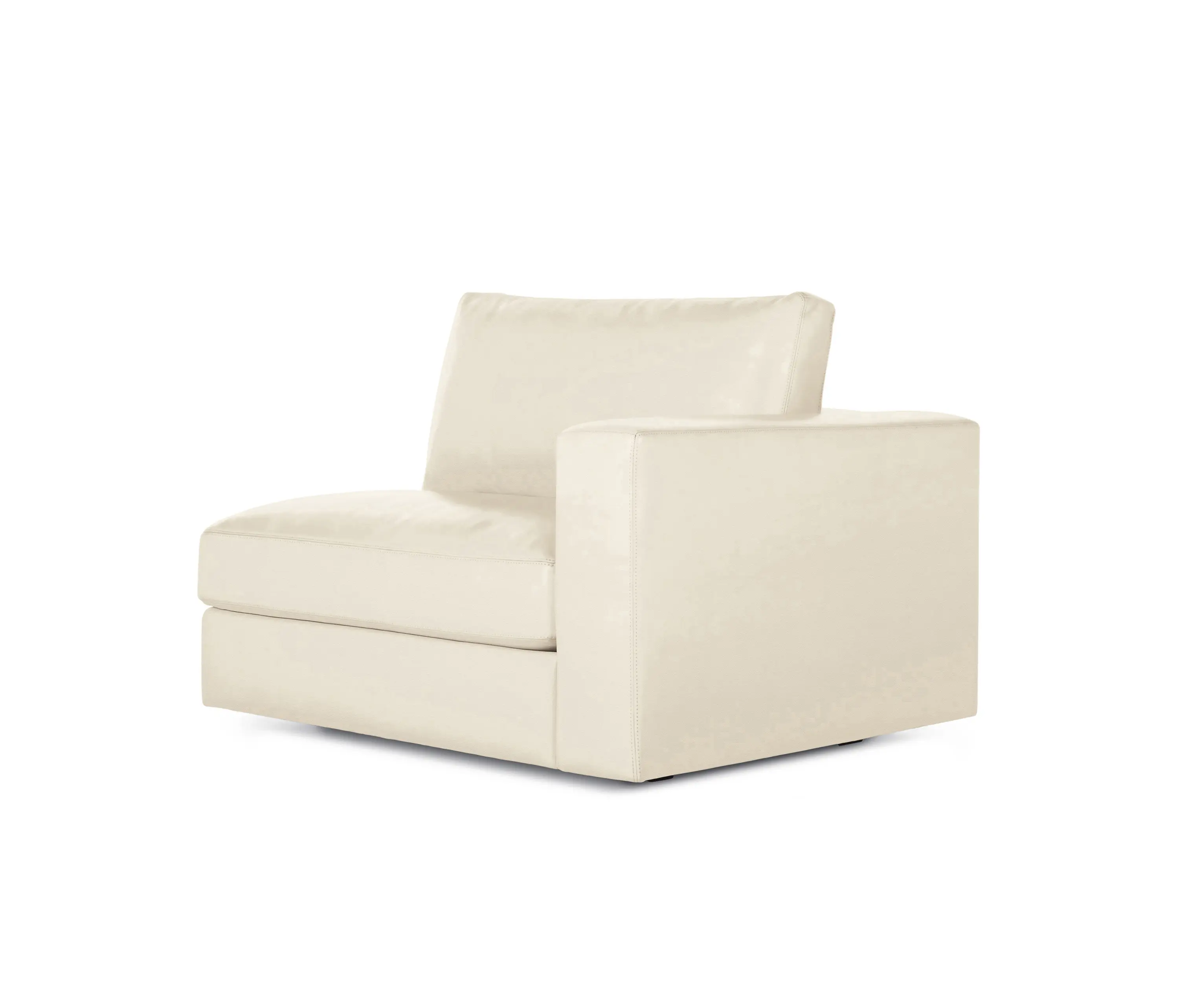 Design Within Reach - Reid One-Arm Right in Leather