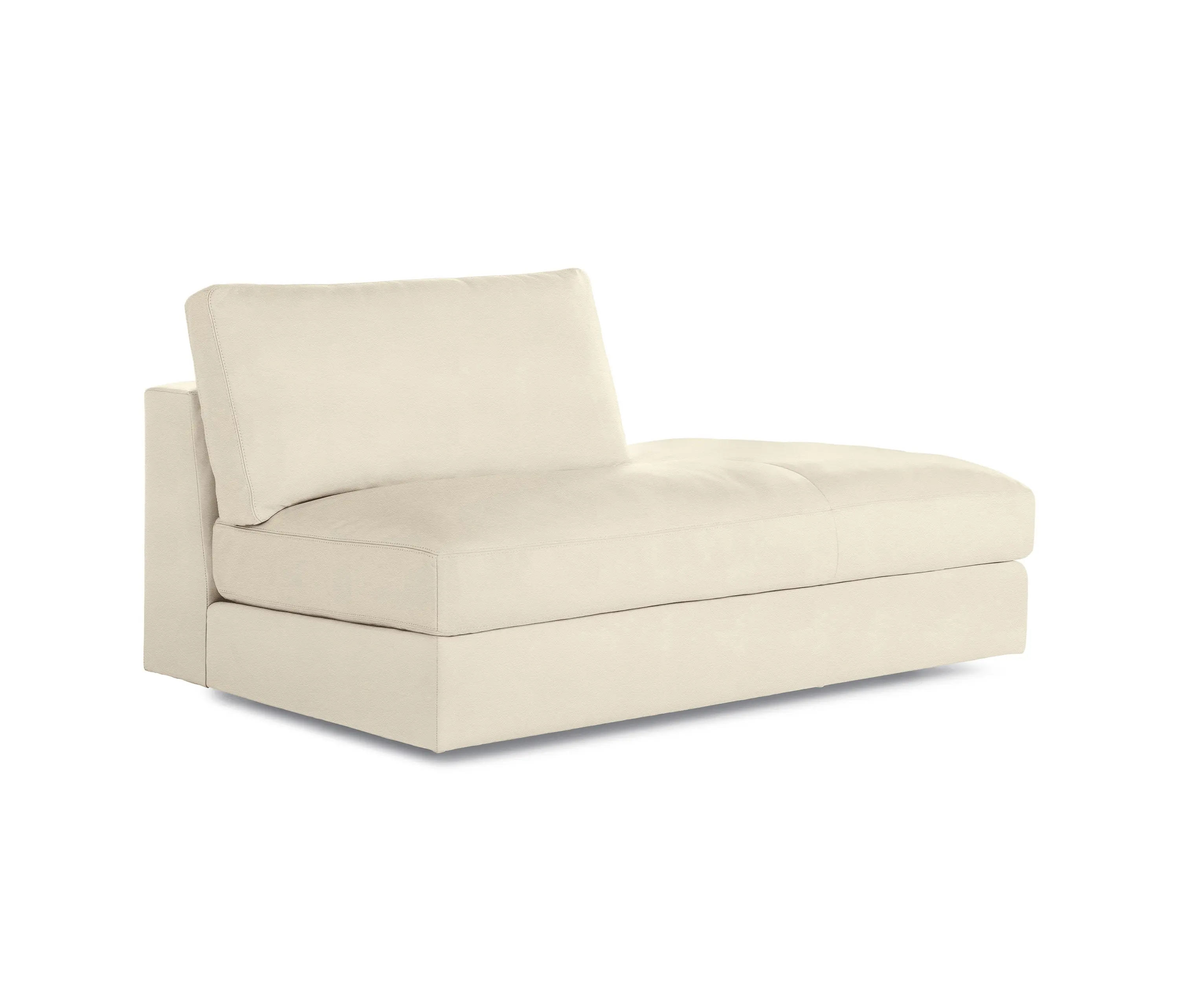 Design Within Reach - Reid Side Chaise in Right in Leather