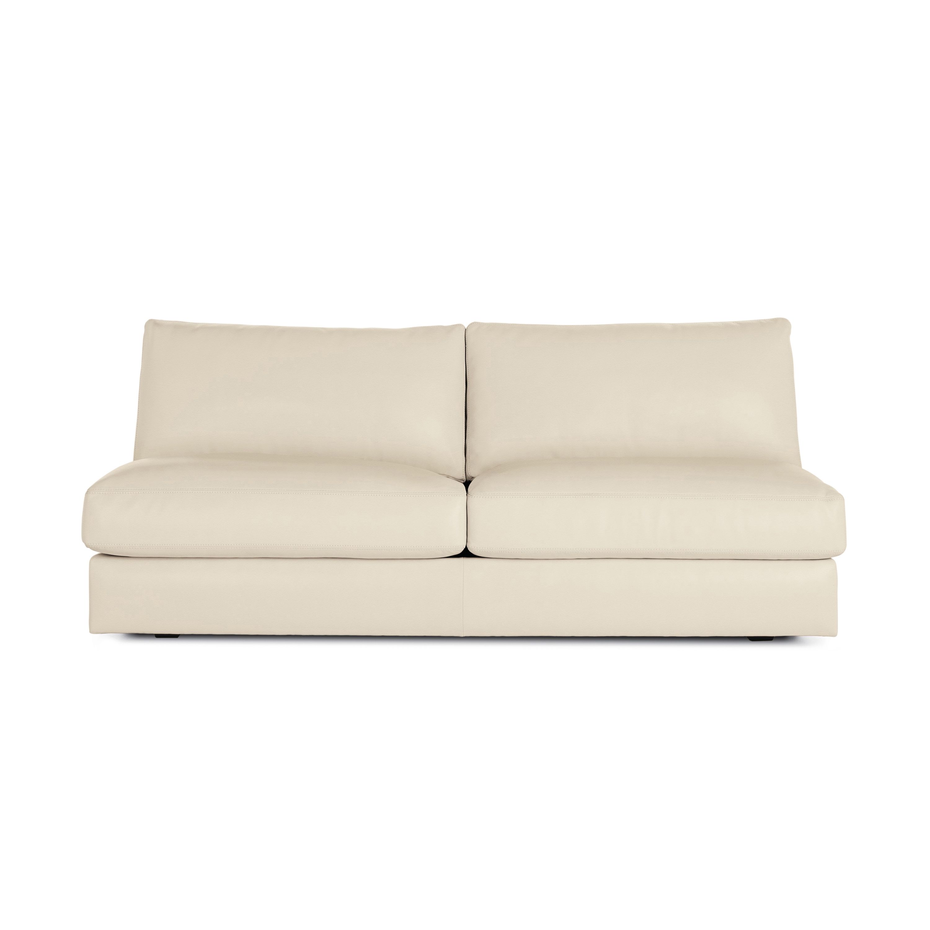 Mostrar el producto Reid Armless Sofa in Leather del fabricante Design Within Reach