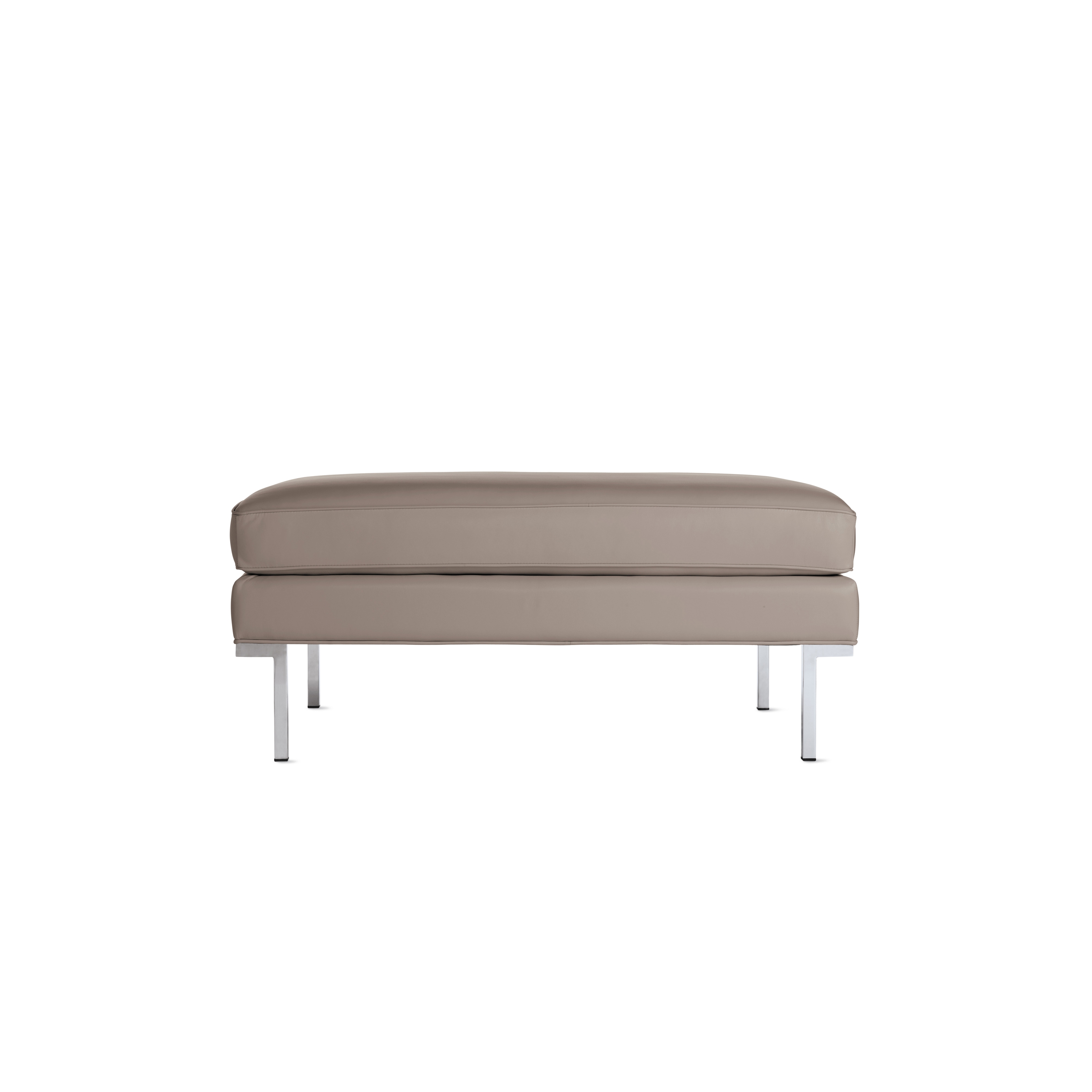 Display product Theatre Ottoman in Leather from manufacturer Design Within Reach