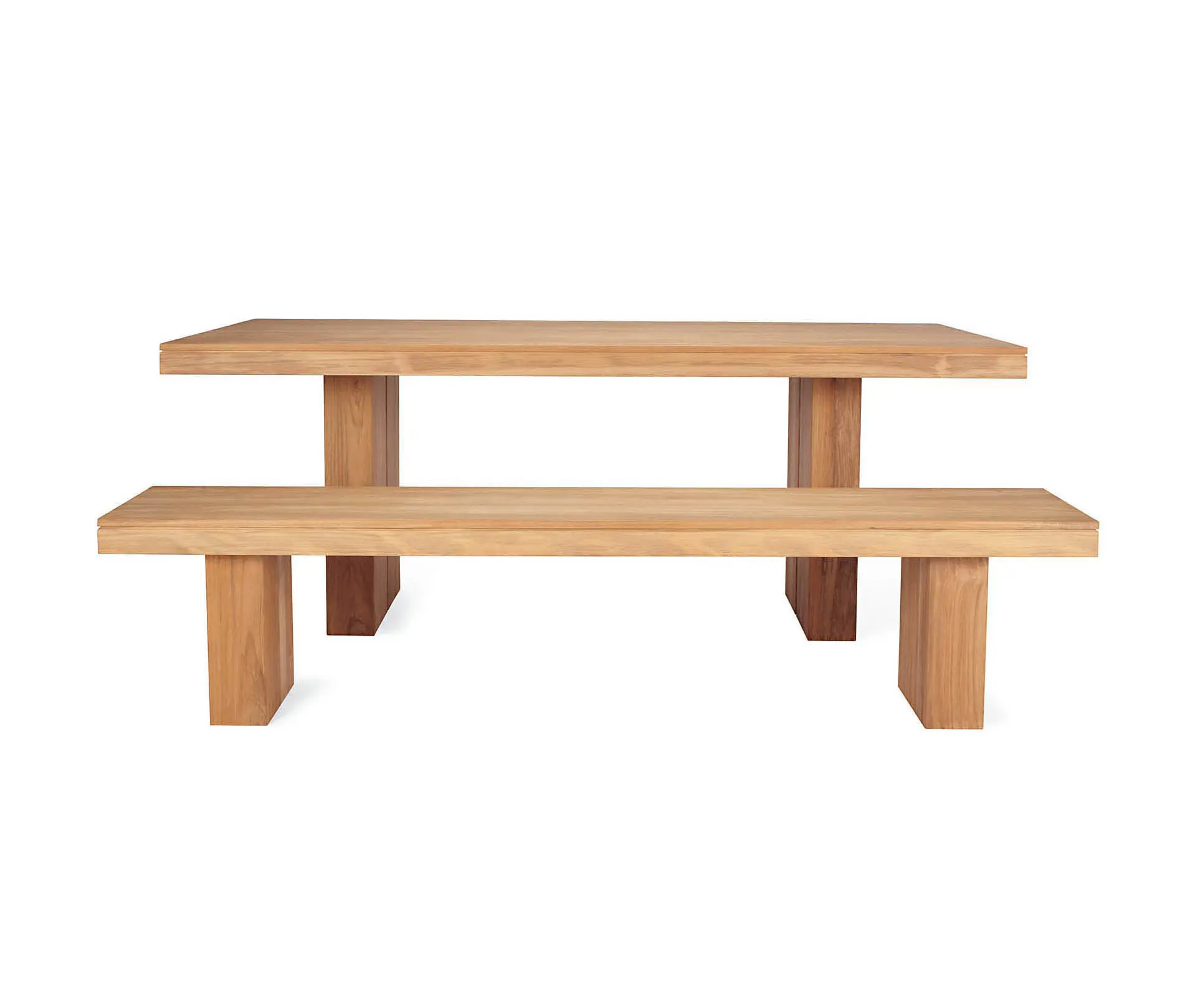 Design Within Reach - Kayu Teak Dining Table & Bench