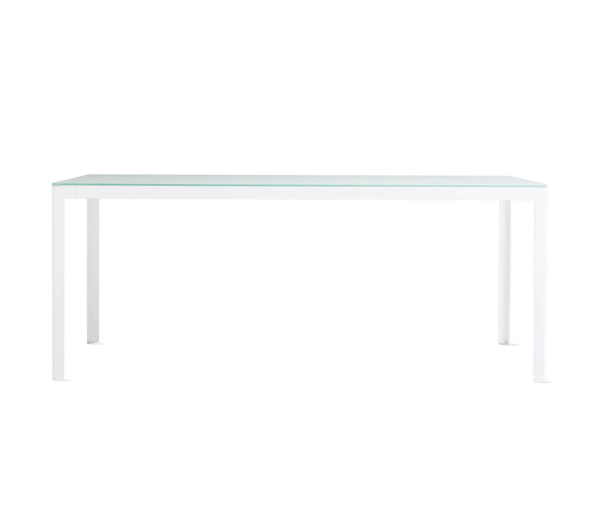 Design Within Reach - Min Table, Large – Glass Top