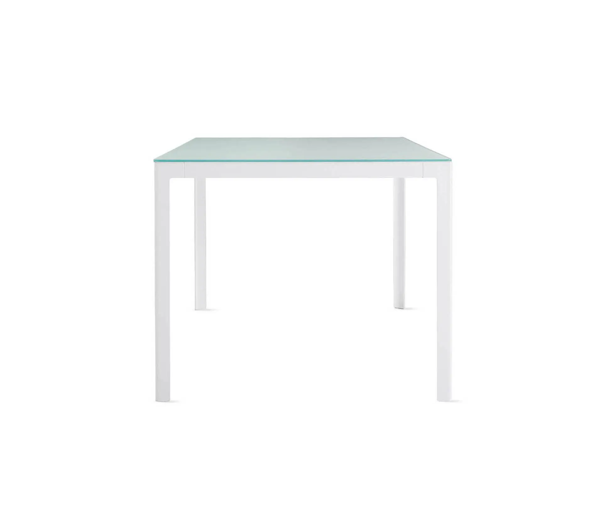 Design Within Reach - Min Table, Large – Glass Top
