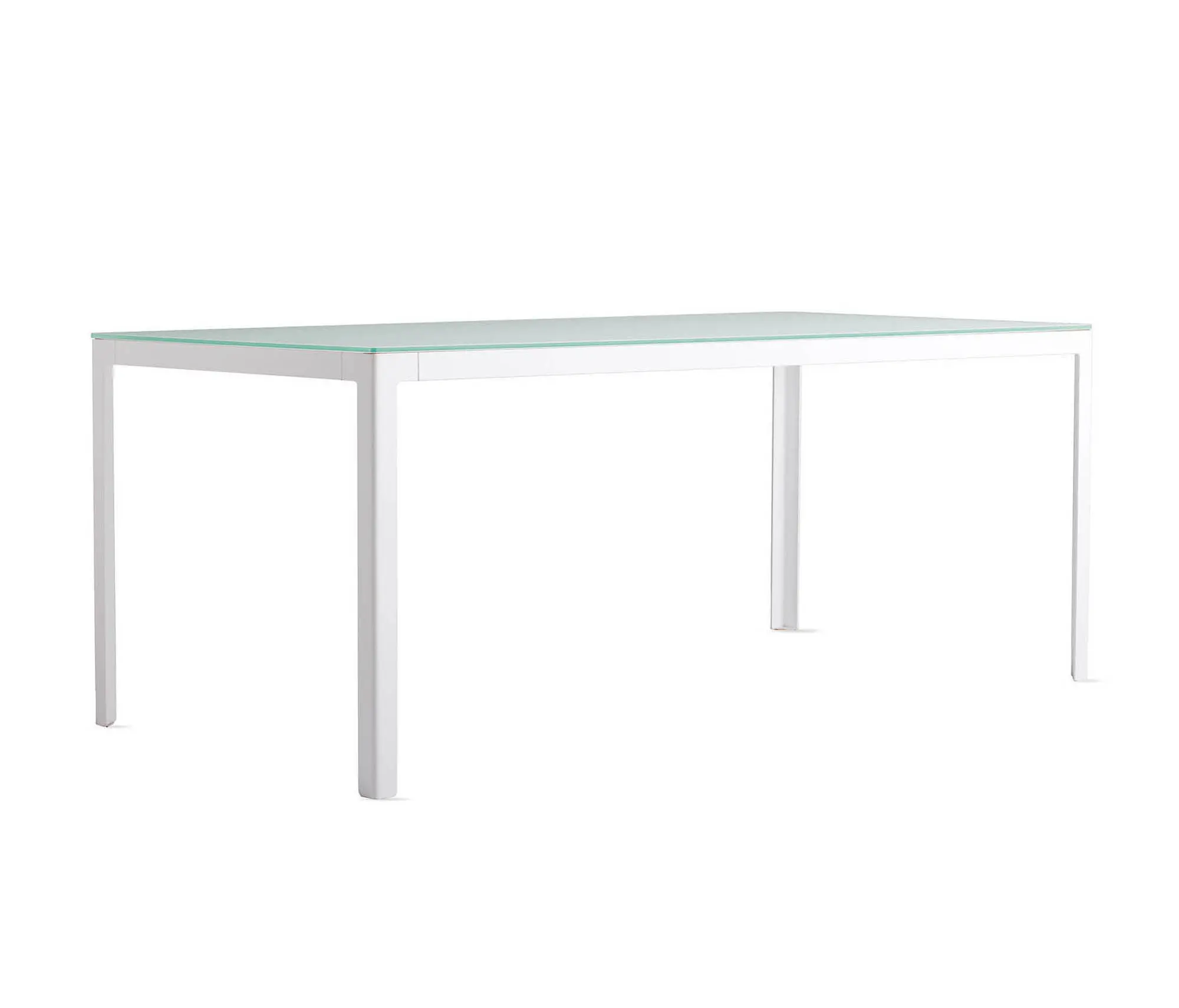 Design Within Reach - Min Table, Large – Glass Top