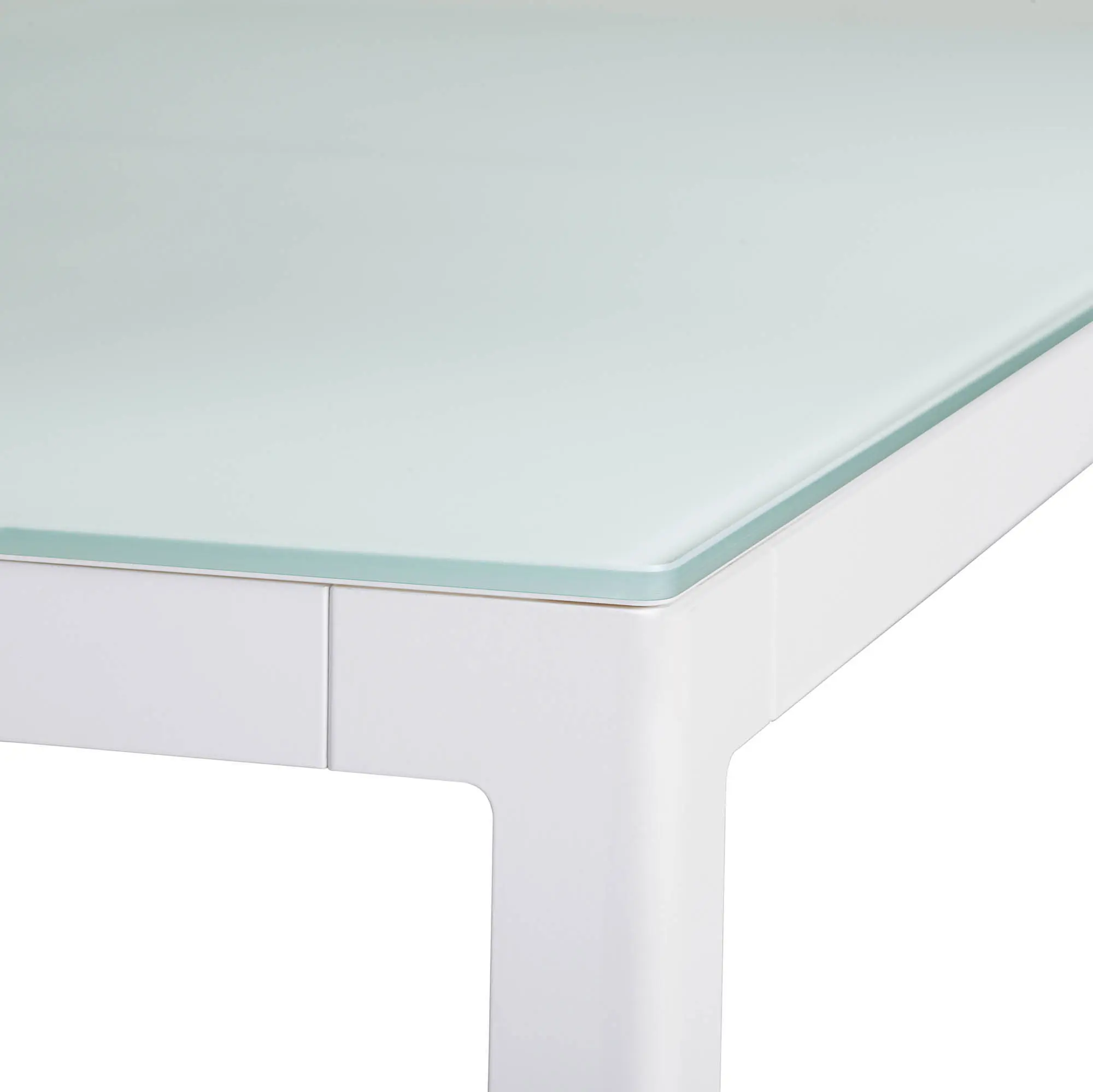 Design Within Reach - Min Table, Small – Glass Top
