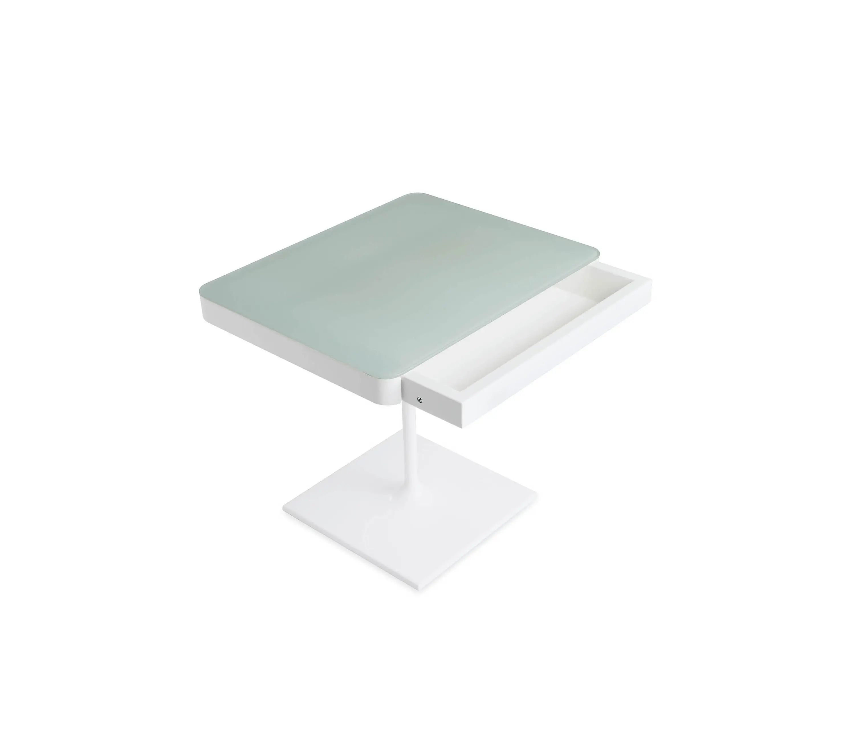Design Within Reach - Min Bedside Table with Pedestal Base