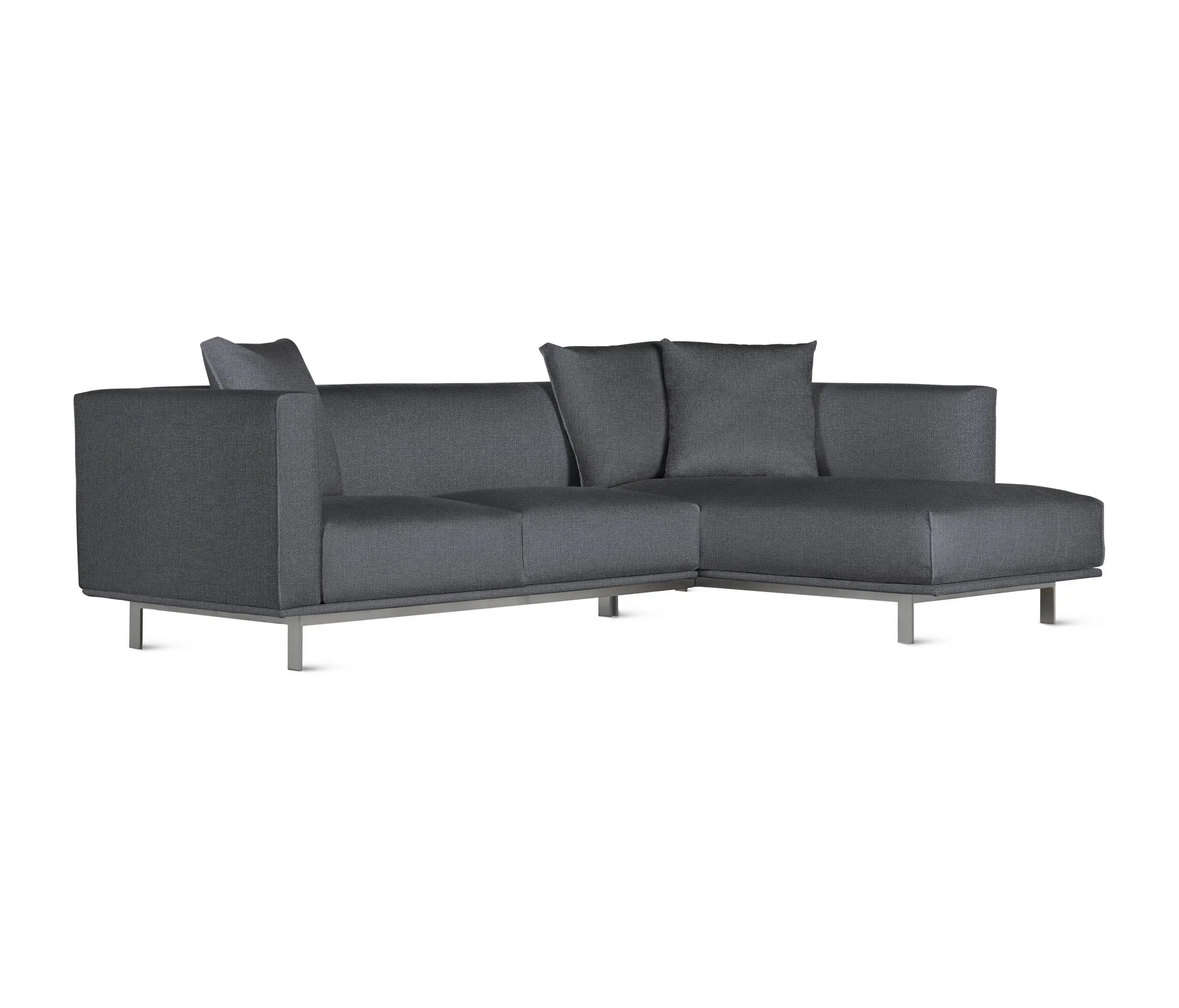 Design Within Reach - Bilsby Sectional with Chaise in Fabric, Right