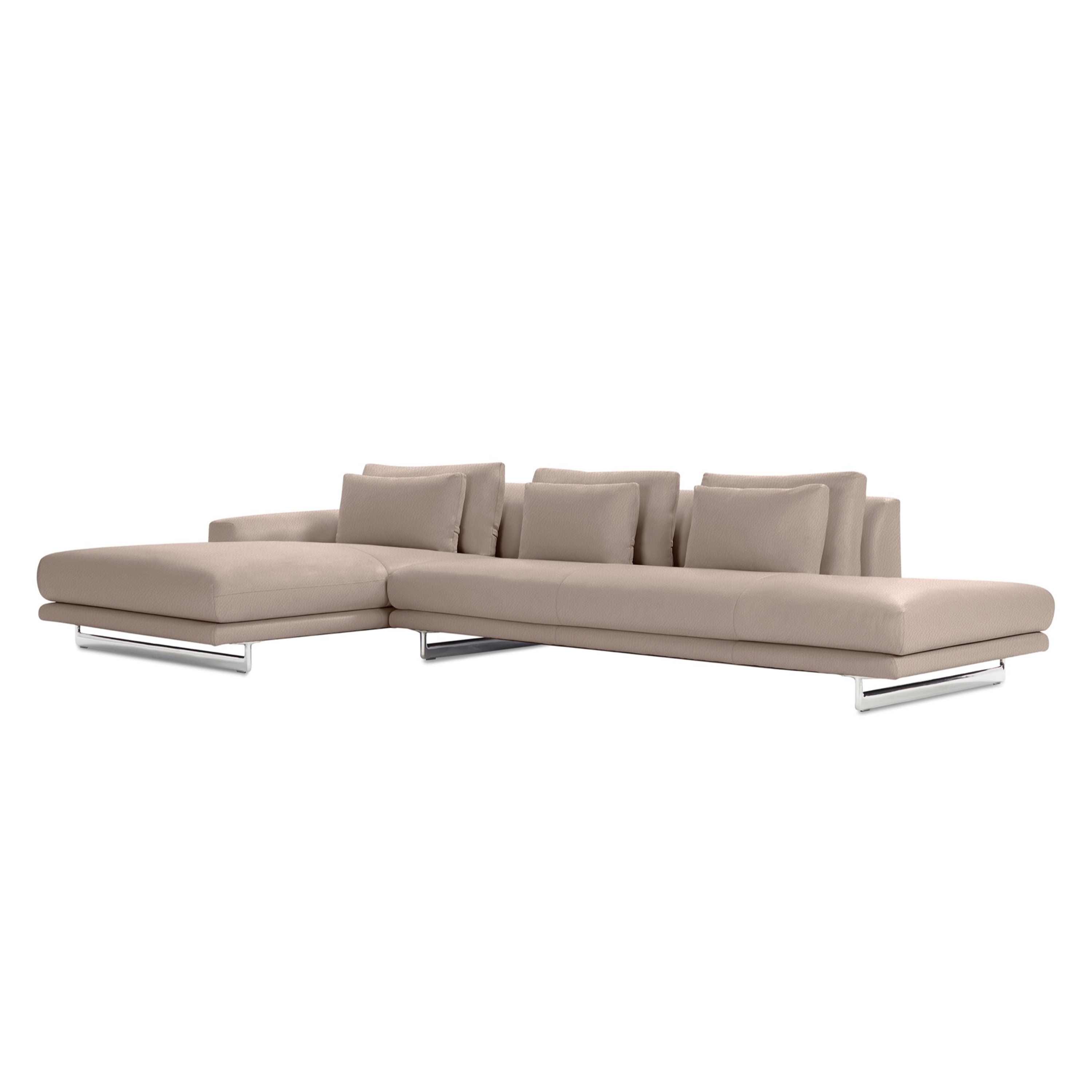 Vertoon produk Lecco Open Sectional with Chaise van vervaardiger Design Within Reach