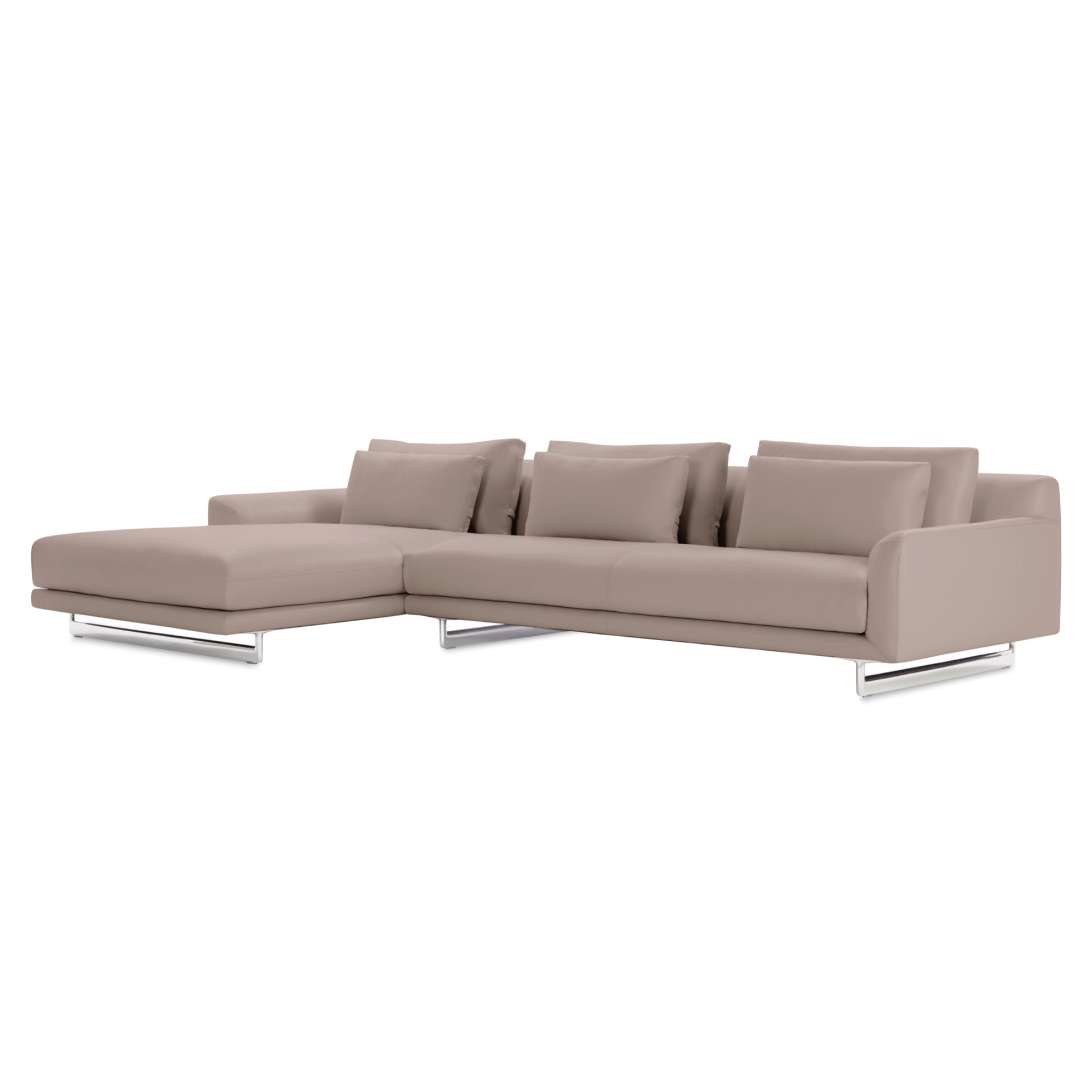 Vertoon produk Lecco Sectional with Chaise van vervaardiger Design Within Reach