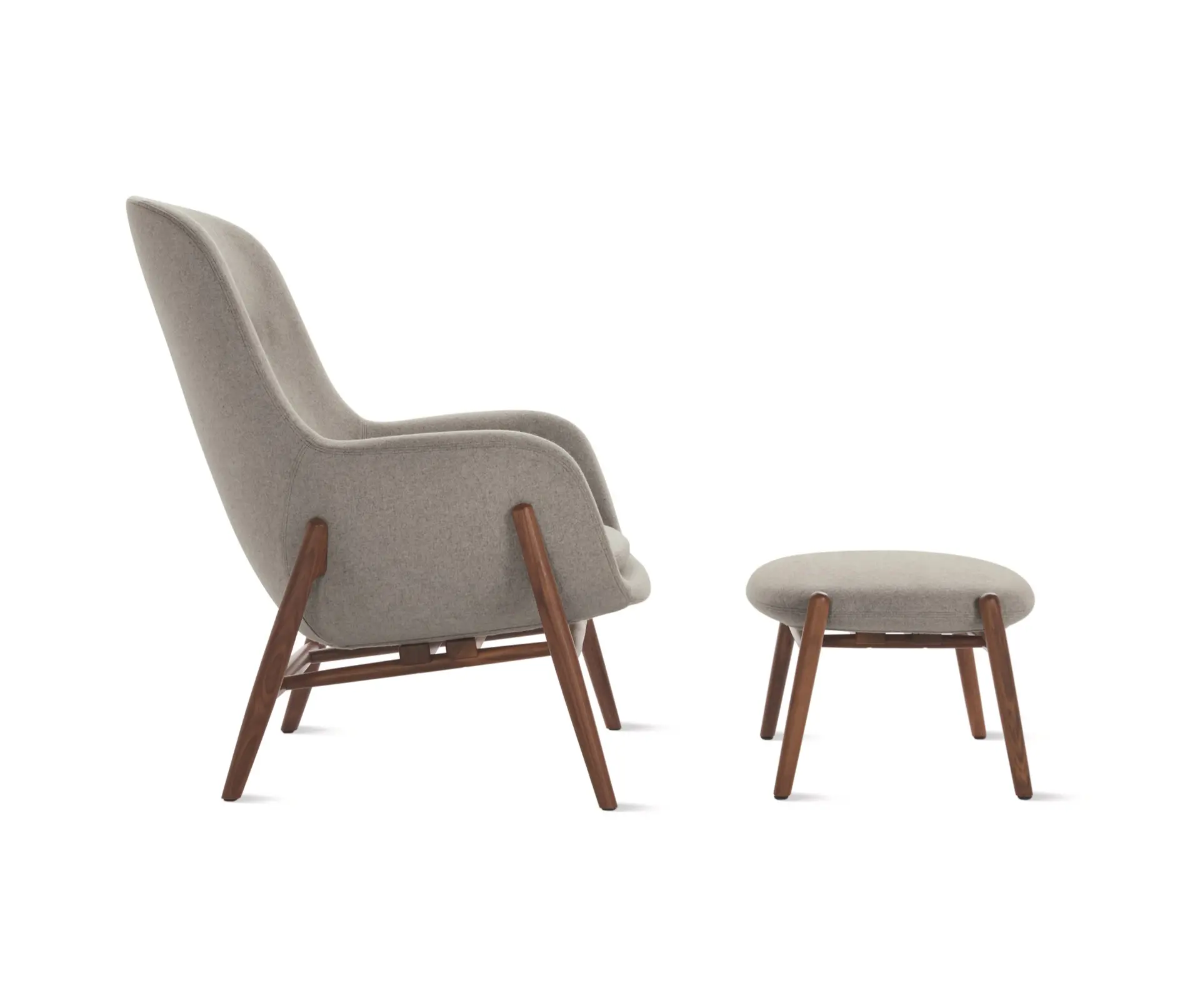 Design Within Reach - Nora Lounge Chair and Ottoman