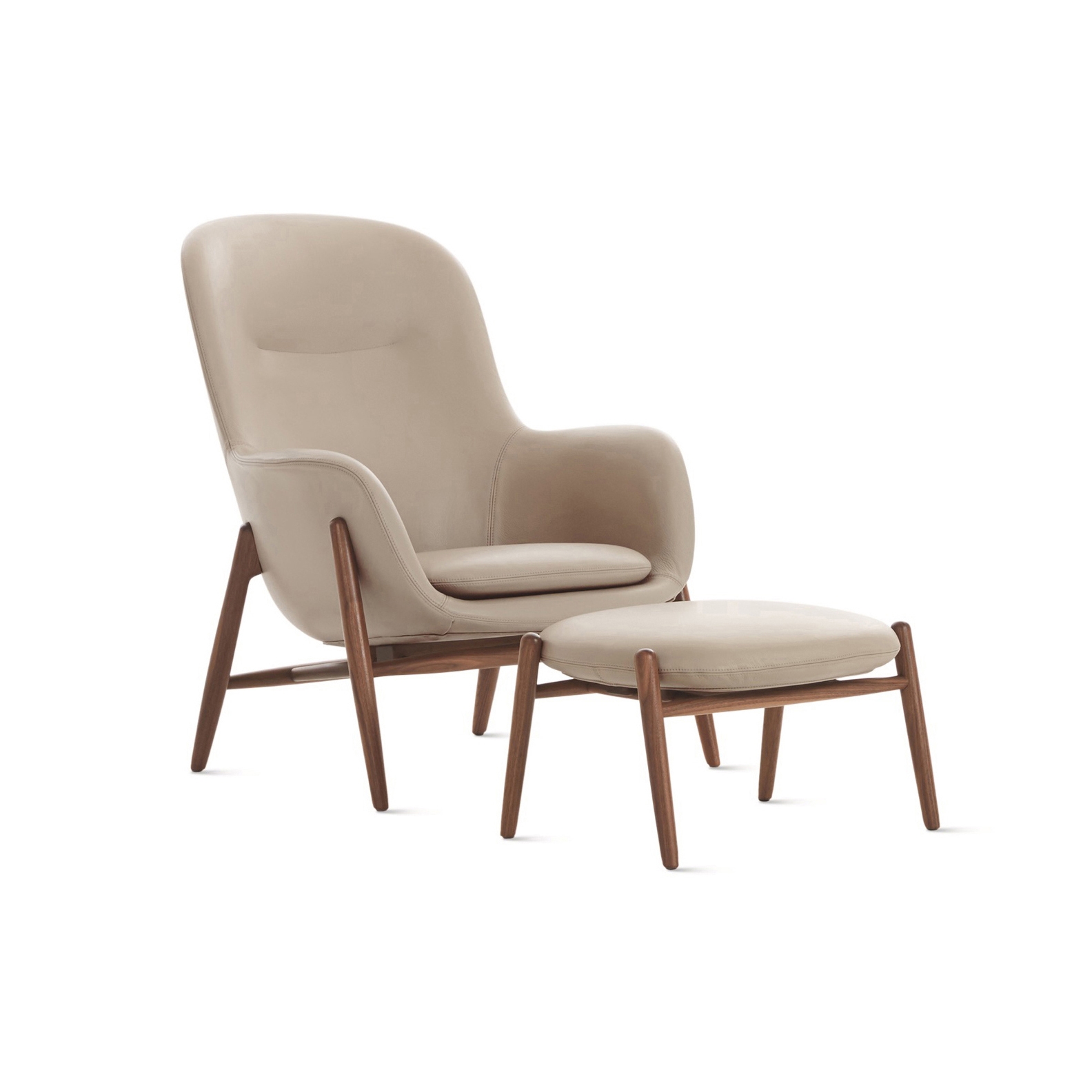 Nora Lounge Chair and Ottoman