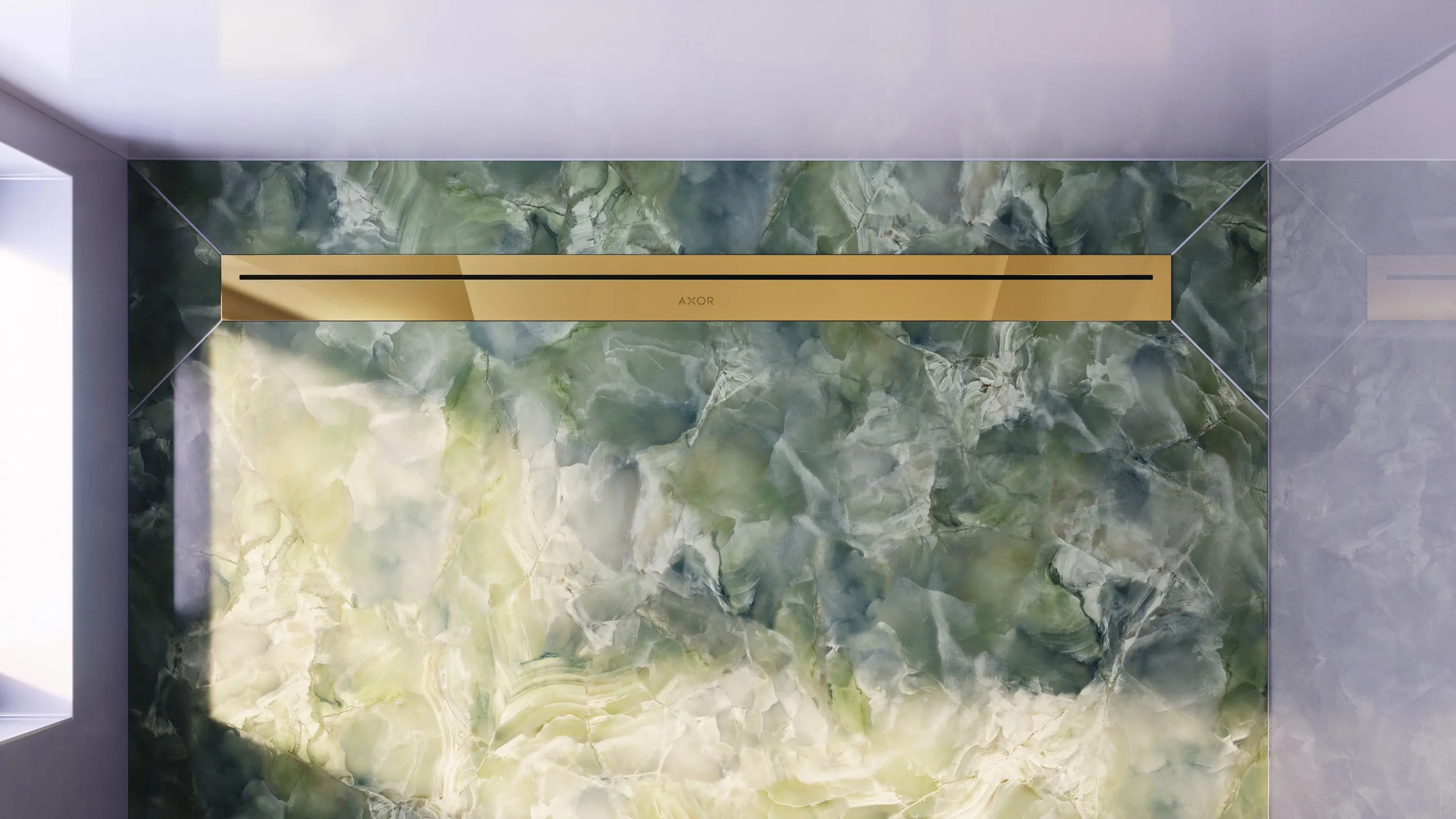 AXOR - AXOR Drain Desagüe lineal 900 | Blanco mate