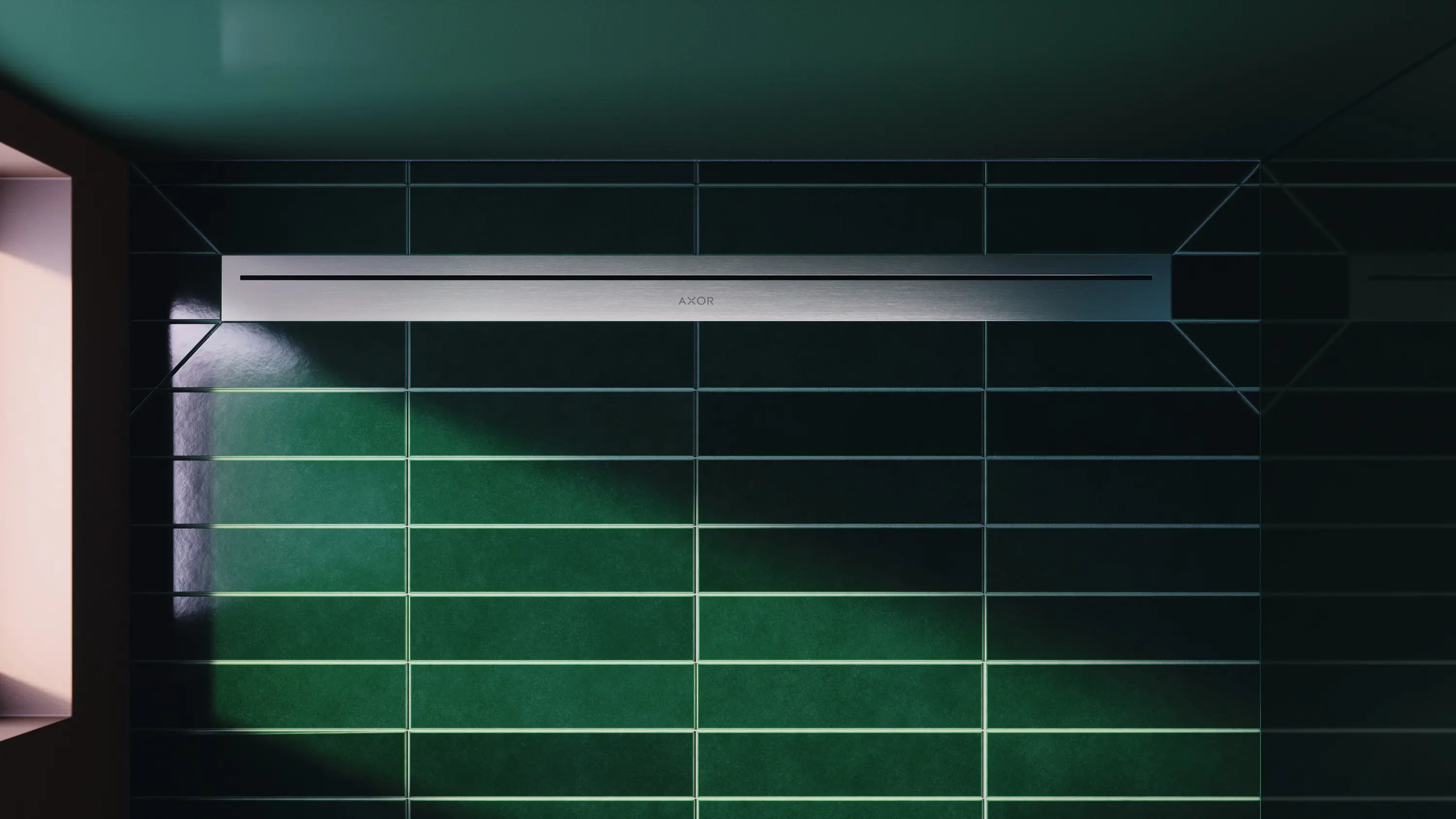 AXOR - AXOR Drain Desagüe lineal 900 | Blanco mate