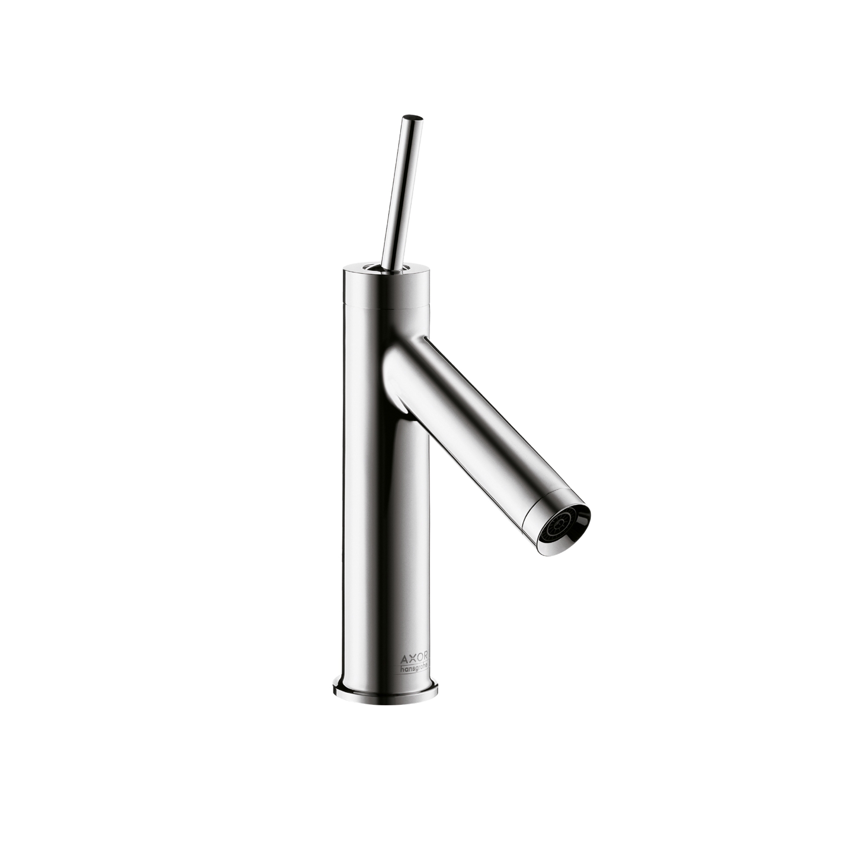 Display product AXOR Starck Single Lever Basin Mixer 185 without pull-rod DN15 from manufacturer AXOR