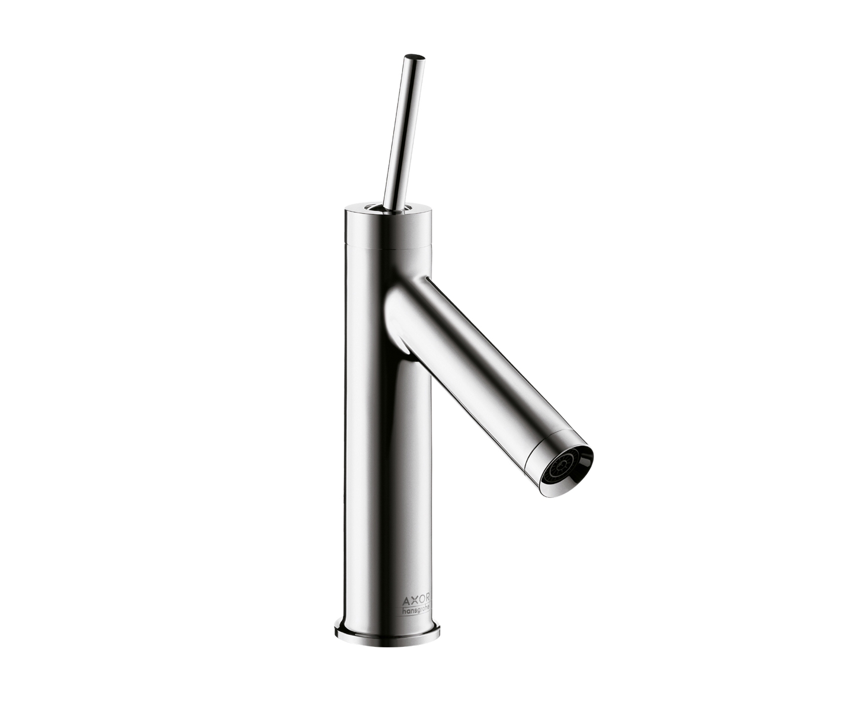 Display product AXOR Starck Single Lever Basin Mixer 185 without pull-rod DN15 from manufacturer AXOR