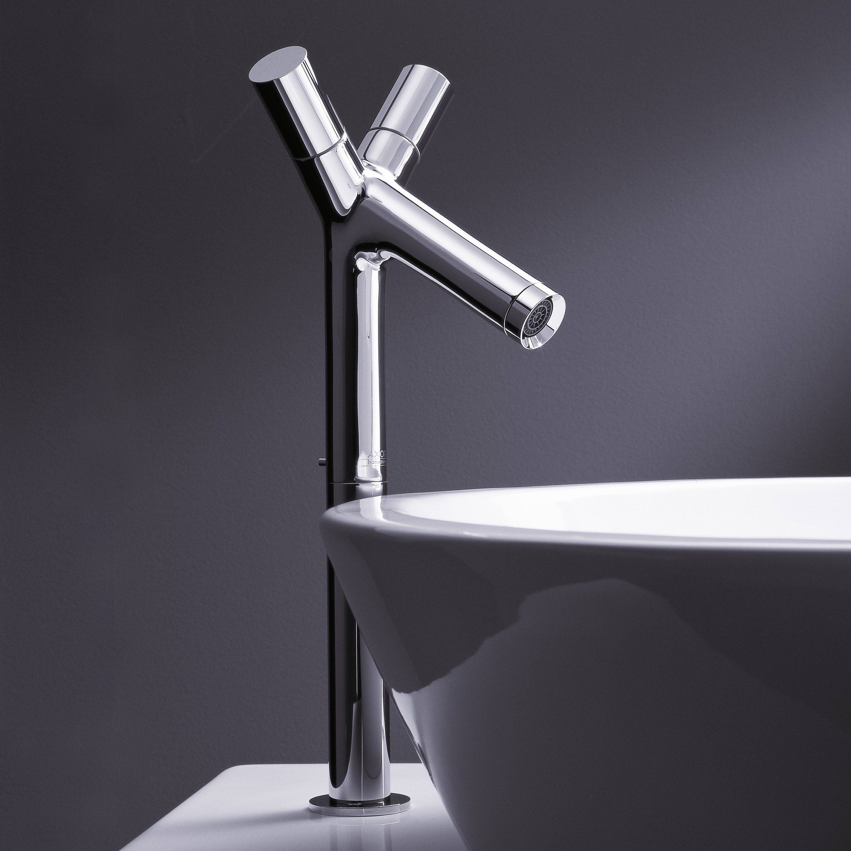 Display product AXOR Starck 2-Handle Basin Mixer for wash bowls DN15 from manufacturer AXOR