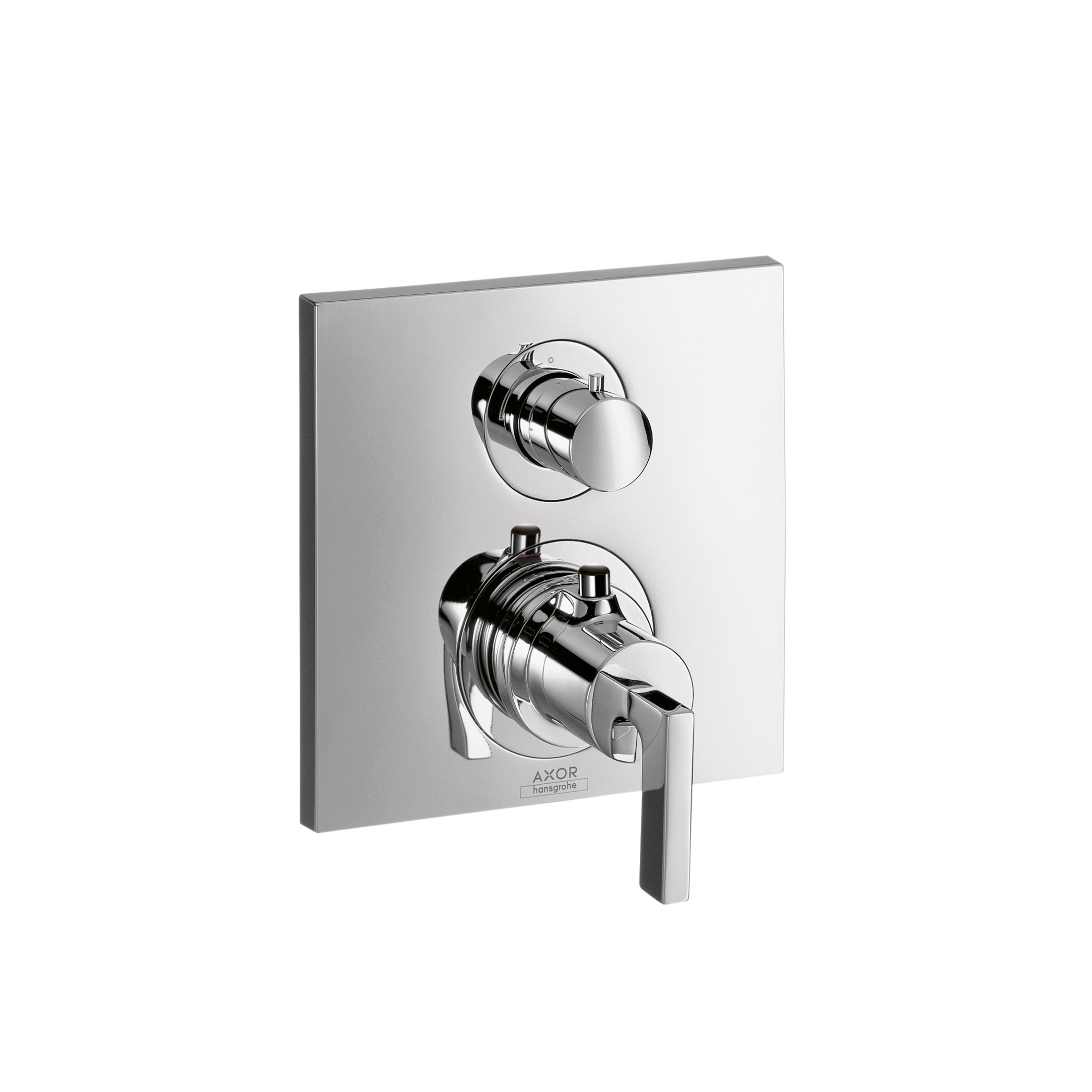 Afficher le produit AXOR Citterio Set de finition pour mitigeur thermostatique encastré avec robinet d'arrêt poignée manette du fabricant AXOR