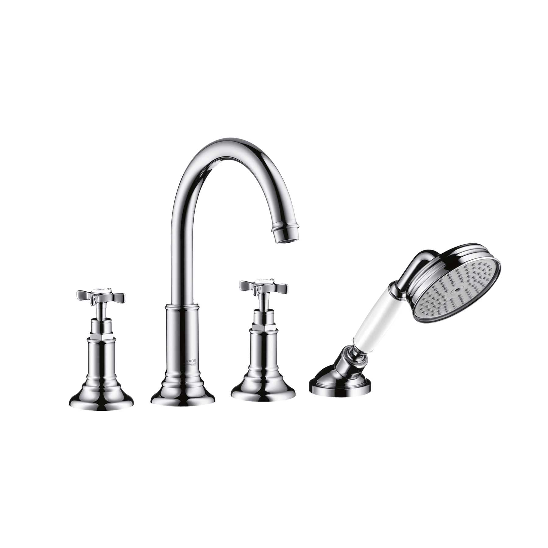 Display product AXOR Montreux 4-Hole Rim-Mounted Bath Mixer DN15 from manufacturer AXOR
