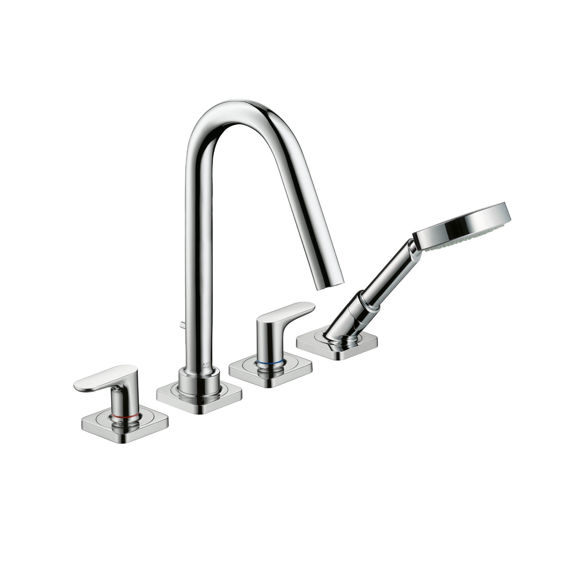 Display product AXOR Citterio M 4-Hole Tile -mounted Bath Mixer DN15 from manufacturer AXOR