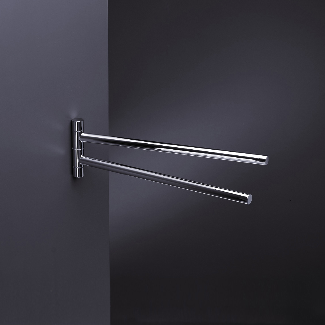 Display product AXOR Citterio M Double Towel Holder from manufacturer AXOR