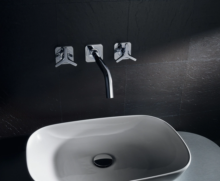 AXOR CITTERIO M RUBINETTERIA 3 FORI LAVABO INCASSO A PARETE CON ...