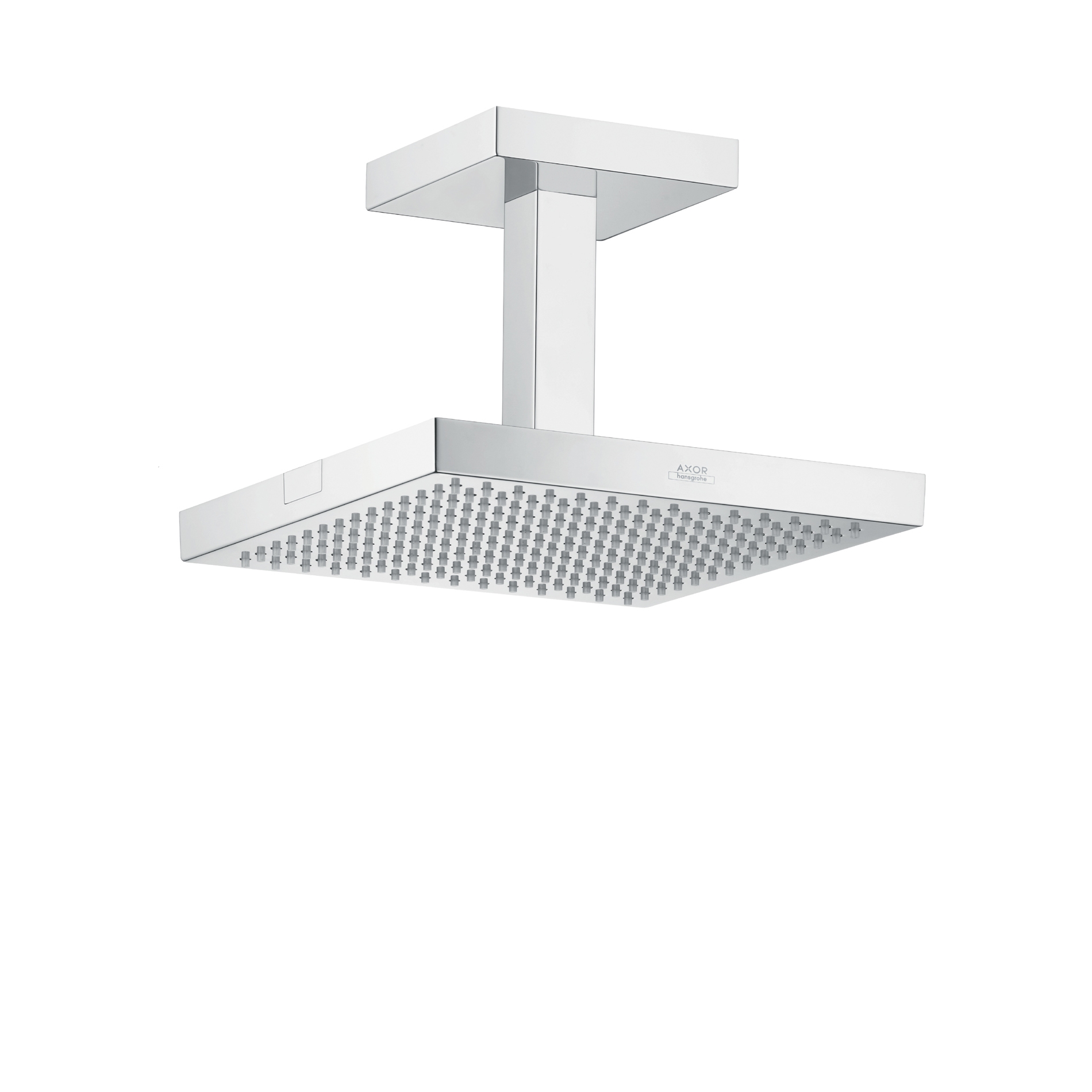 Display product AXOR Starck Overhead Shower 24 x 24 DN15 with ceiling connection from manufacturer AXOR