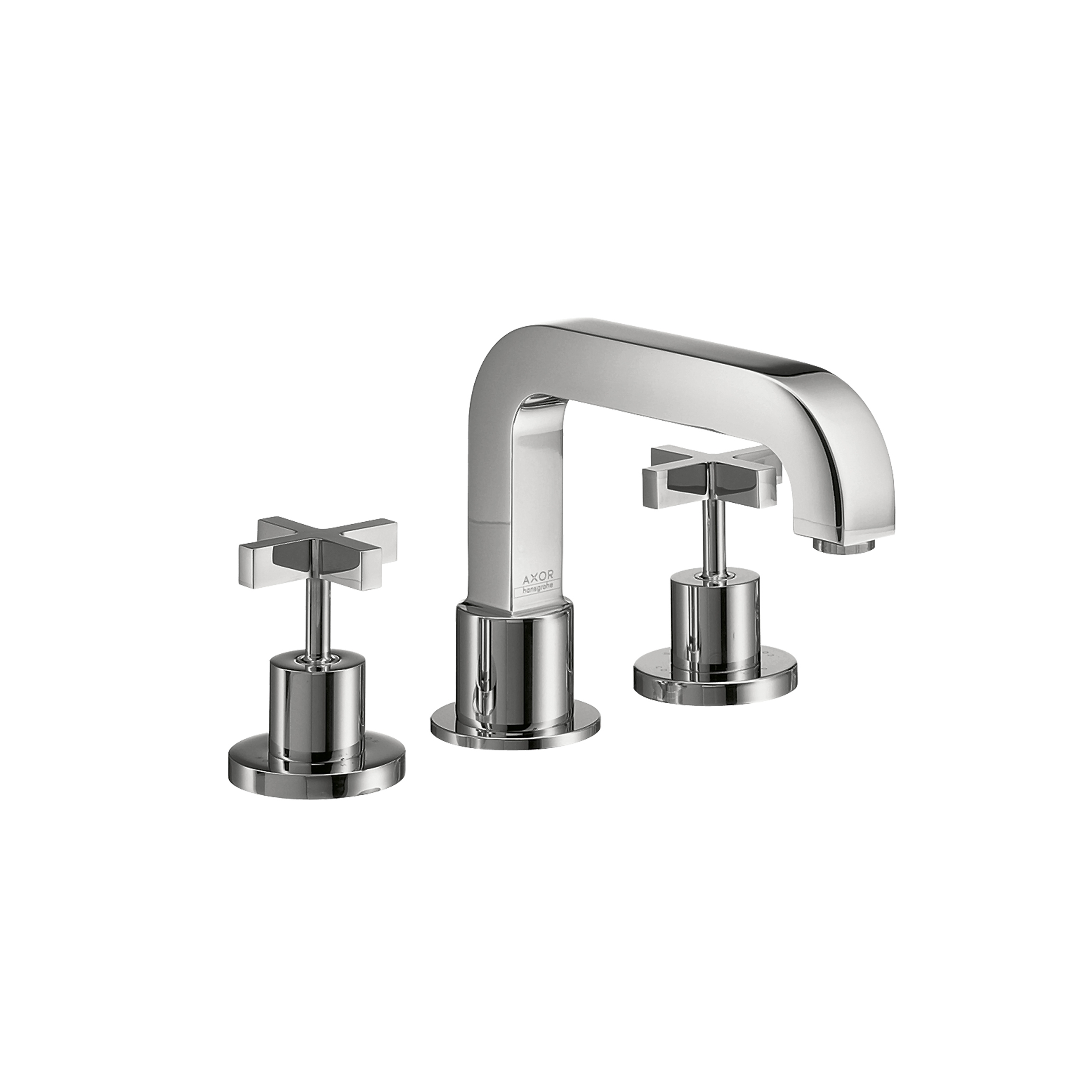 Display product AXOR Citterio 3-Hole Rim-Mounted Bath Mixer with cross handles DN15 from manufacturer AXOR