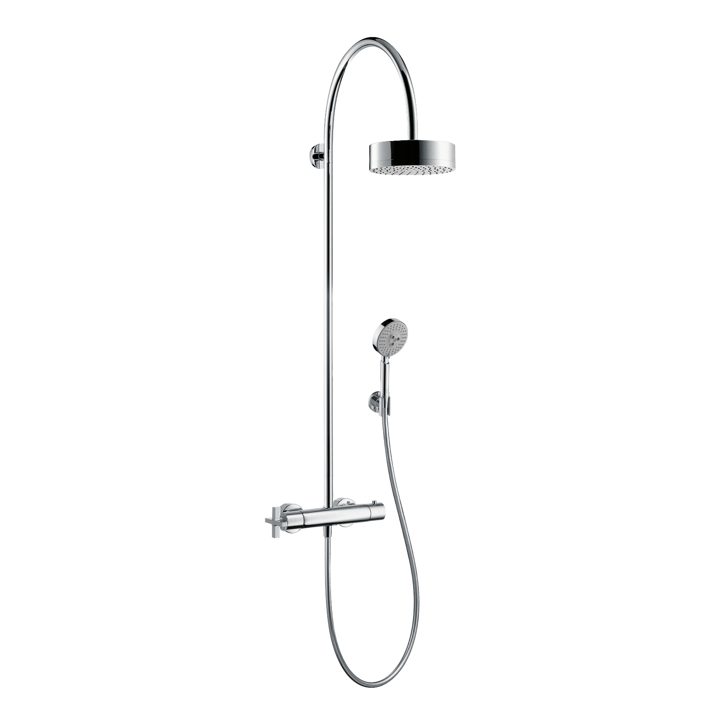 Display product AXOR Citterio Showerpipe with thermostat DN15 from manufacturer AXOR
