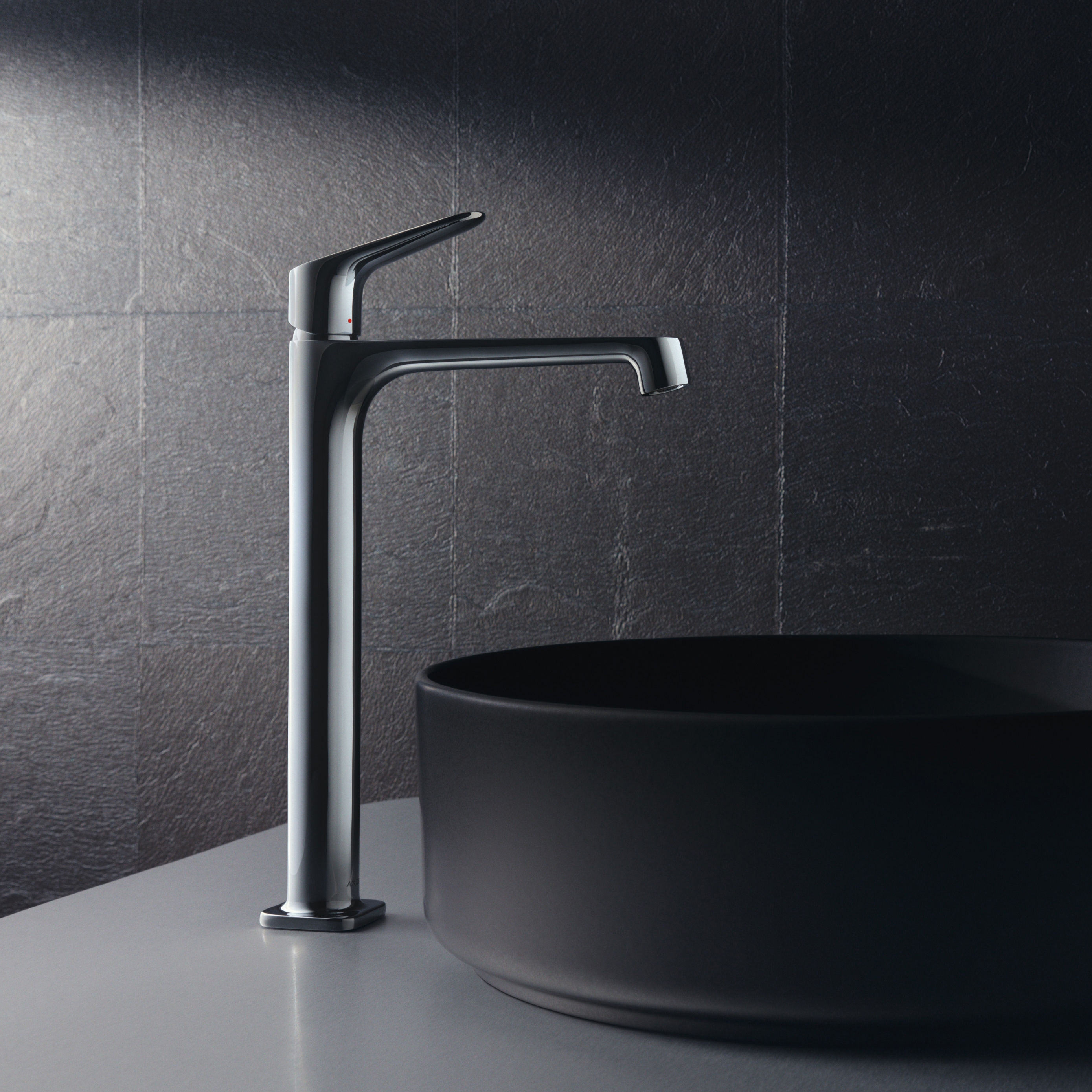 Display product AXOR Citterio M Single Lever Basin Mixer for wash bowls without pull-rod DN15 from manufacturer AXOR