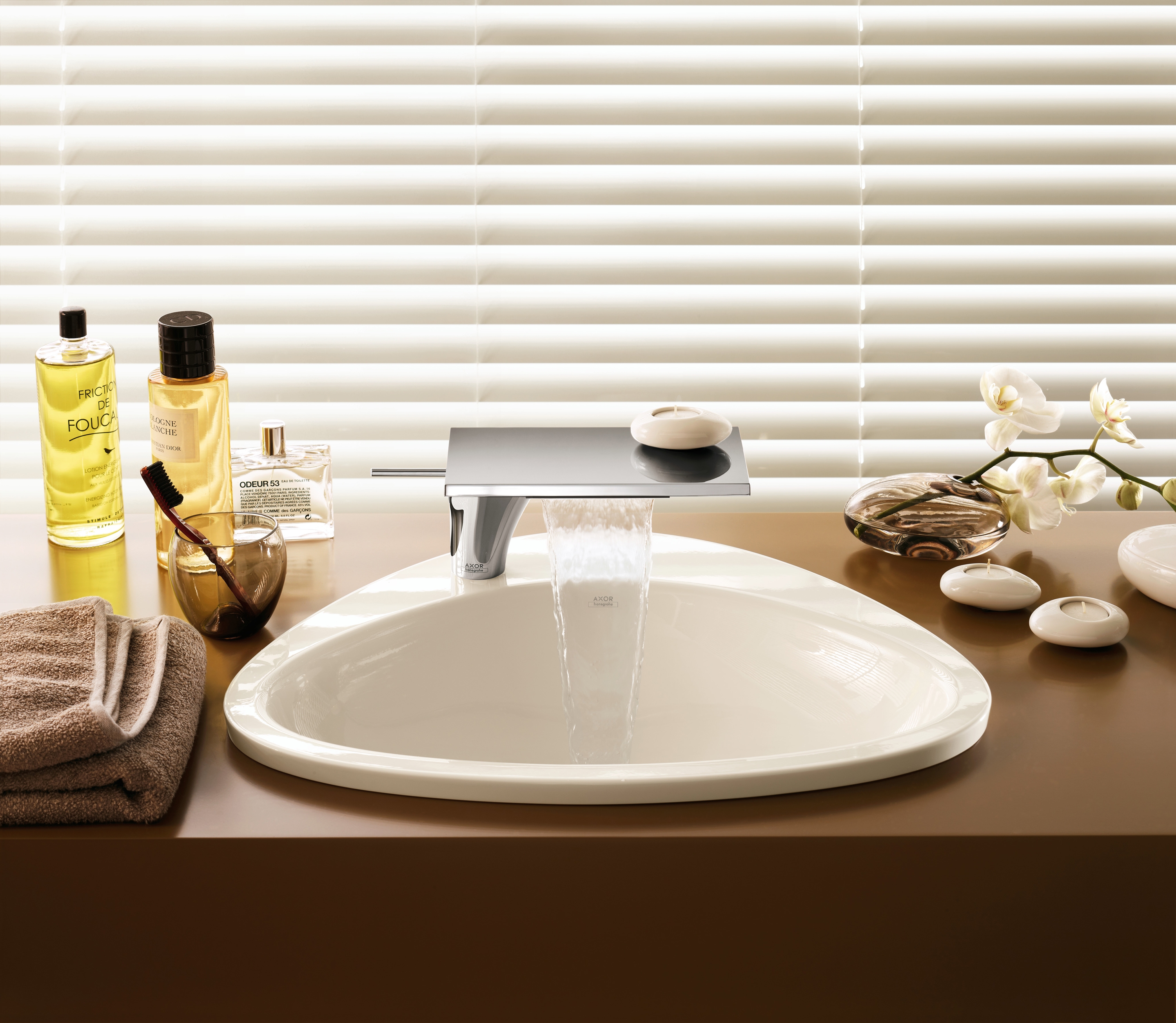 Display product AXOR Massaud Built-in Wash Basin 1-Boreholing from manufacturer AXOR
