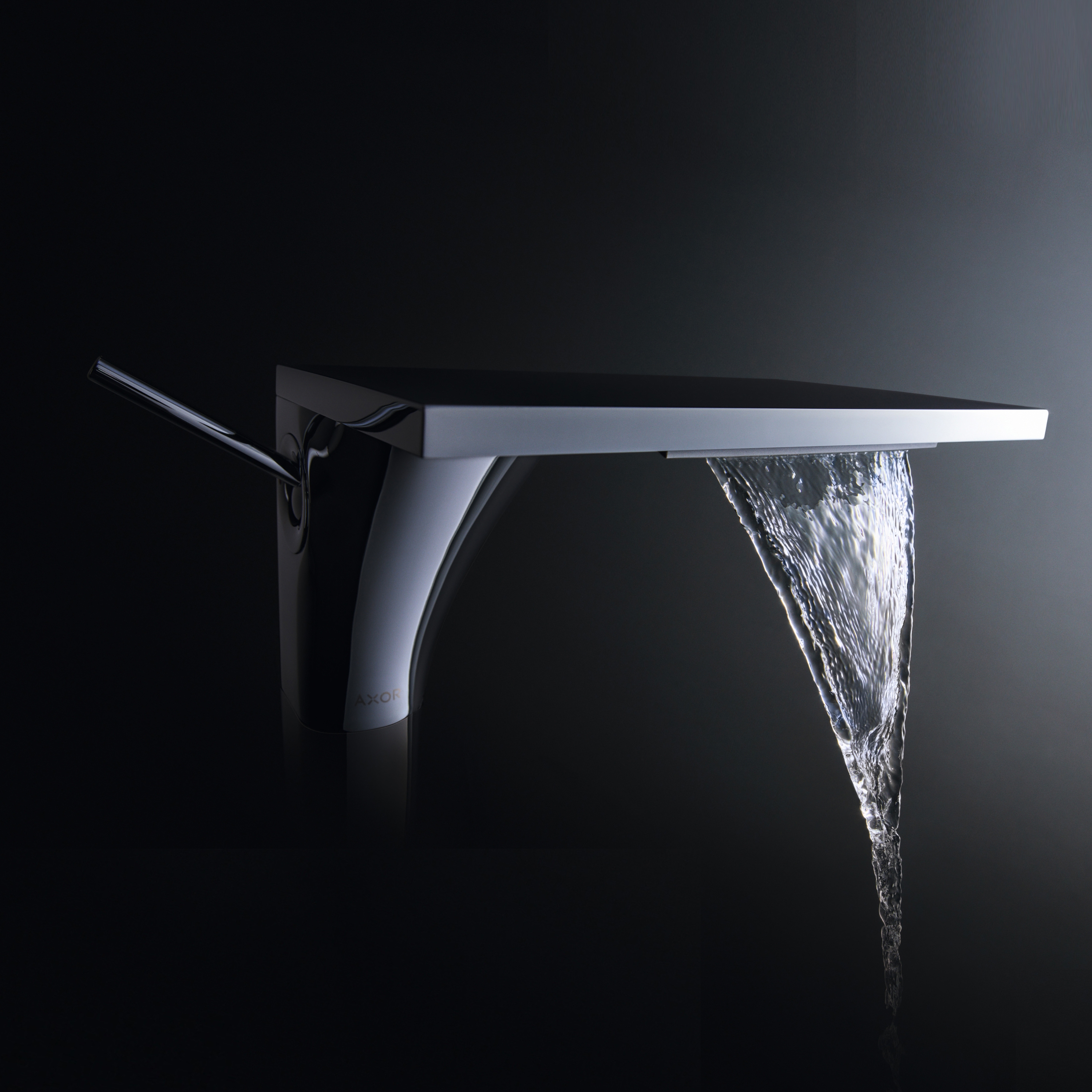 Display product AXOR Massaud Single Lever Basin Mixer without pull-rod DN15 from manufacturer AXOR