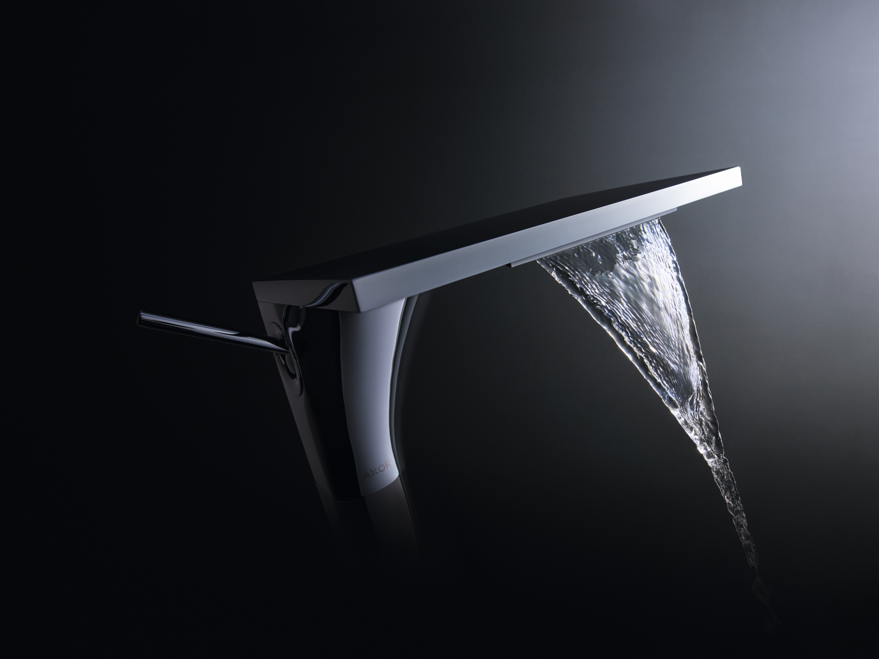 Display product AXOR Massaud Single Lever Basin Mixer without pull-rod DN15 from manufacturer AXOR