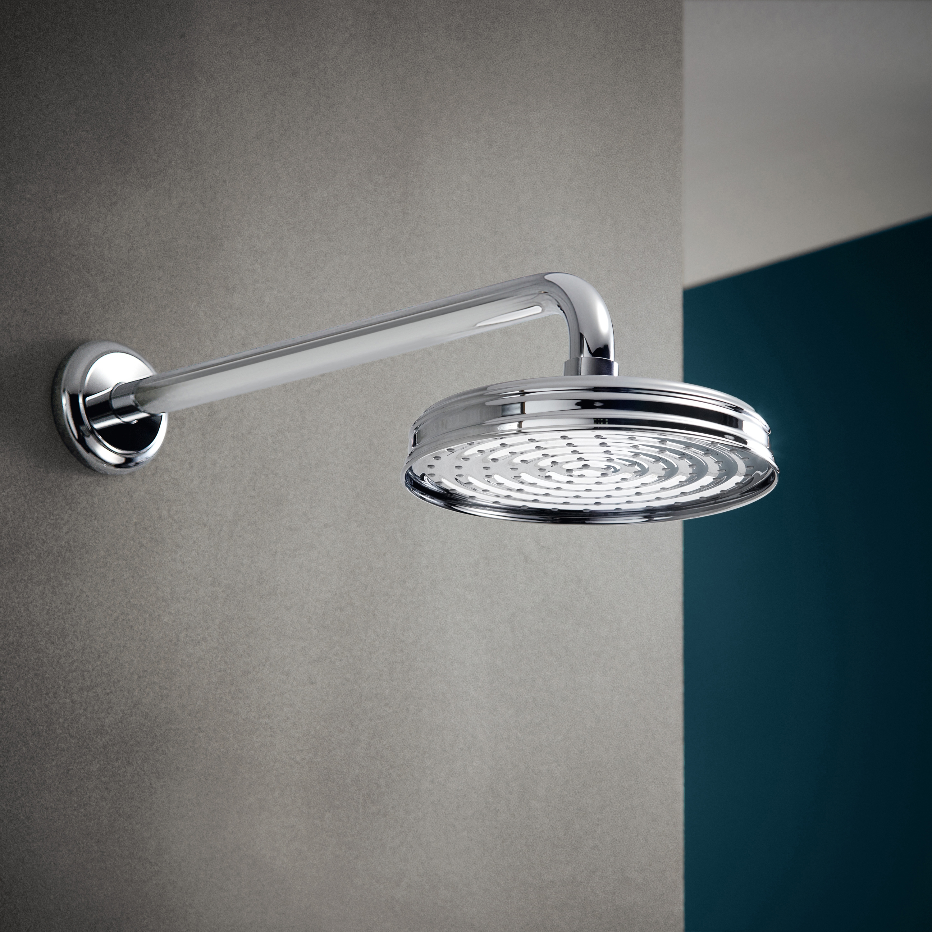 Display product AXOR Montreux plate overhead shower Ø 240mm DN15 from manufacturer AXOR