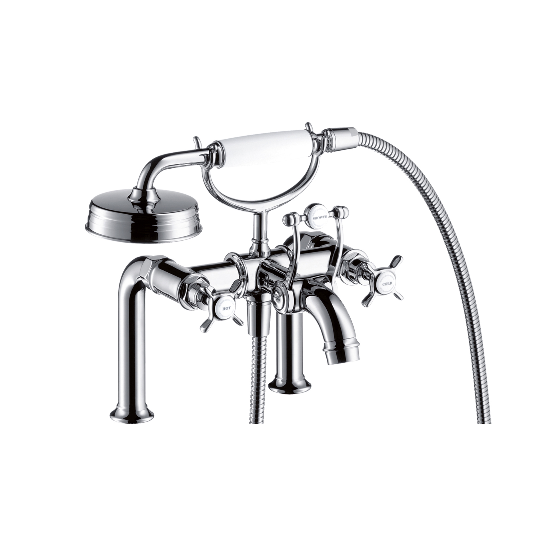 Display product AXOR Montreux 2-Handle Rim-Mounted Bath Mixer DN15 from manufacturer AXOR