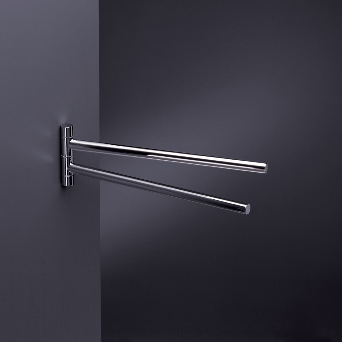 Display product AXOR Starck Double Towel Holder from manufacturer AXOR