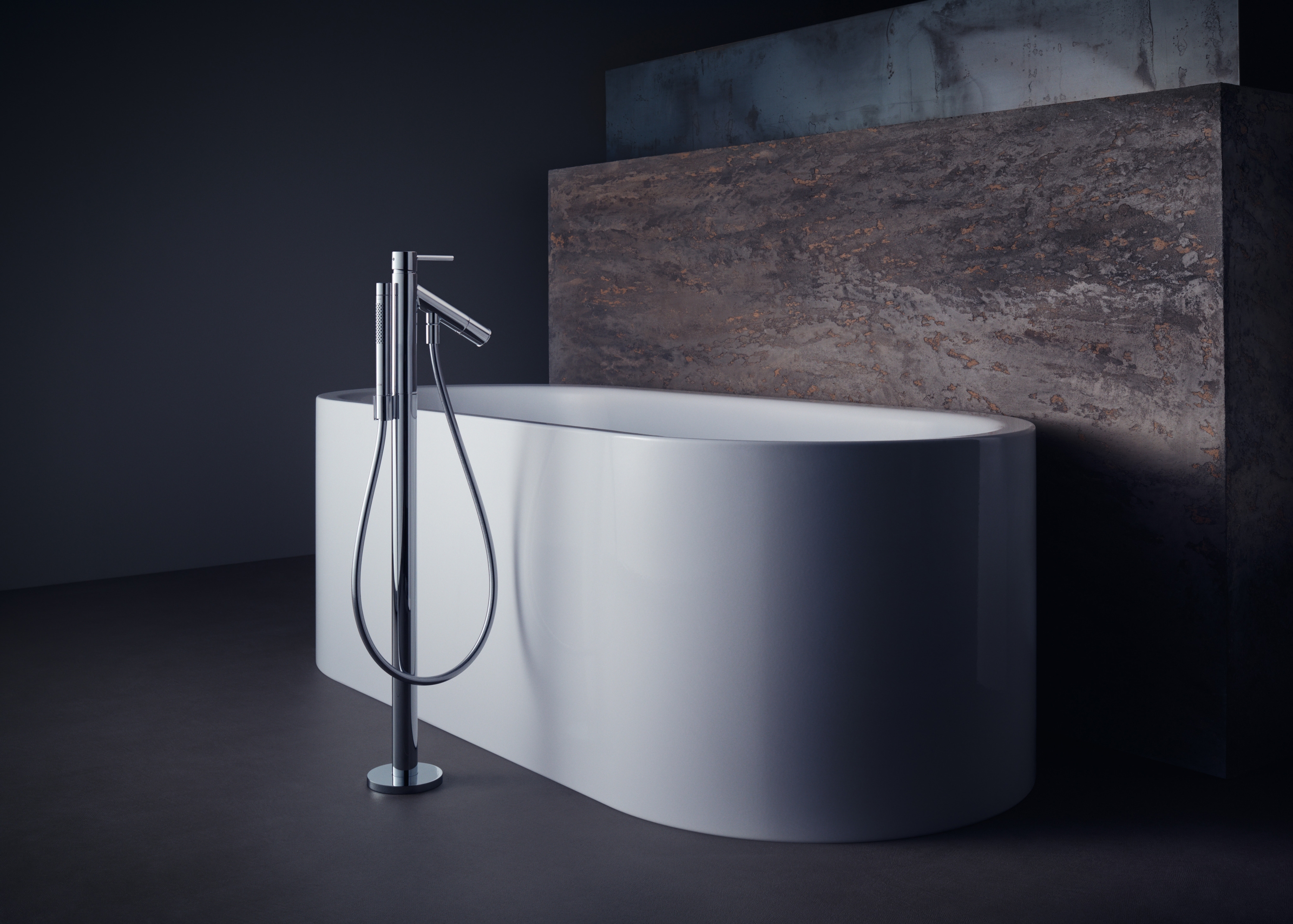 Display product AXOR Starck Free-standing Single Lever Bath Mixer DN15 from manufacturer AXOR