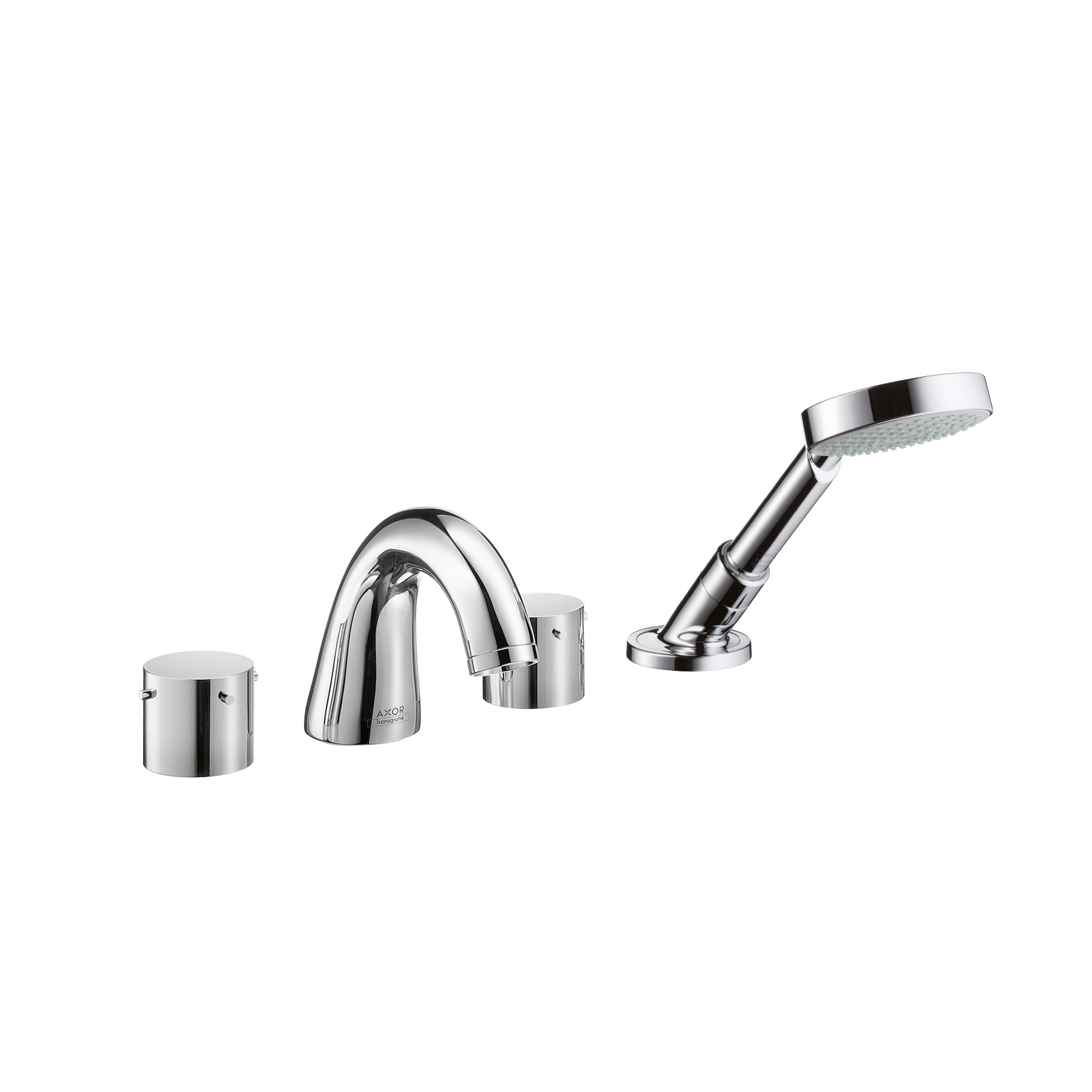 Display product AXOR Starck 4-Hole Rim-Mounted Bath Mixer DN15 from manufacturer AXOR