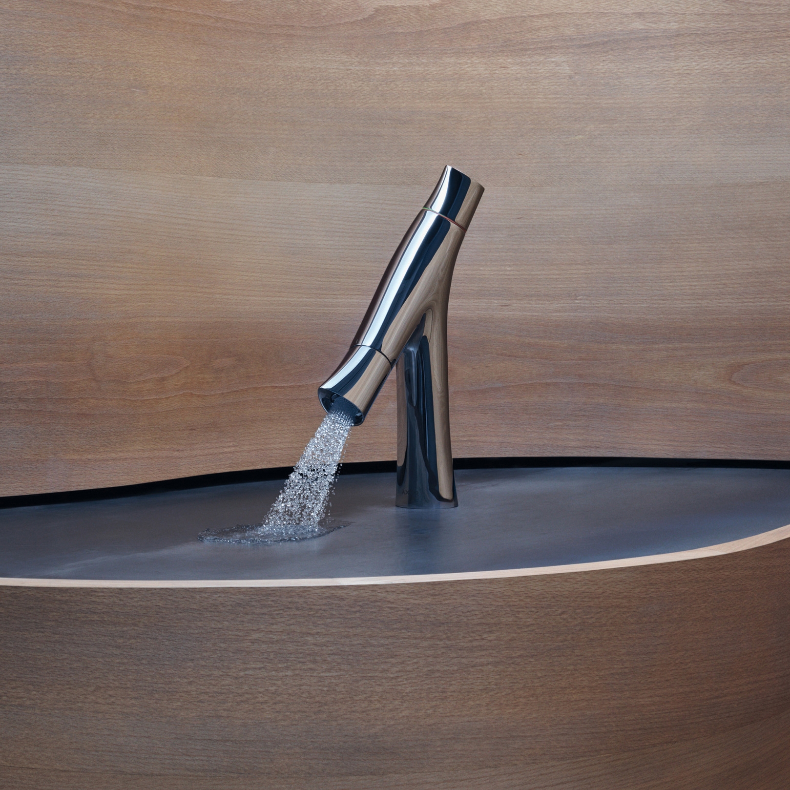 Display product AXOR Starck Organic 2-Handle Basin Mixer 280 DN15 from manufacturer AXOR