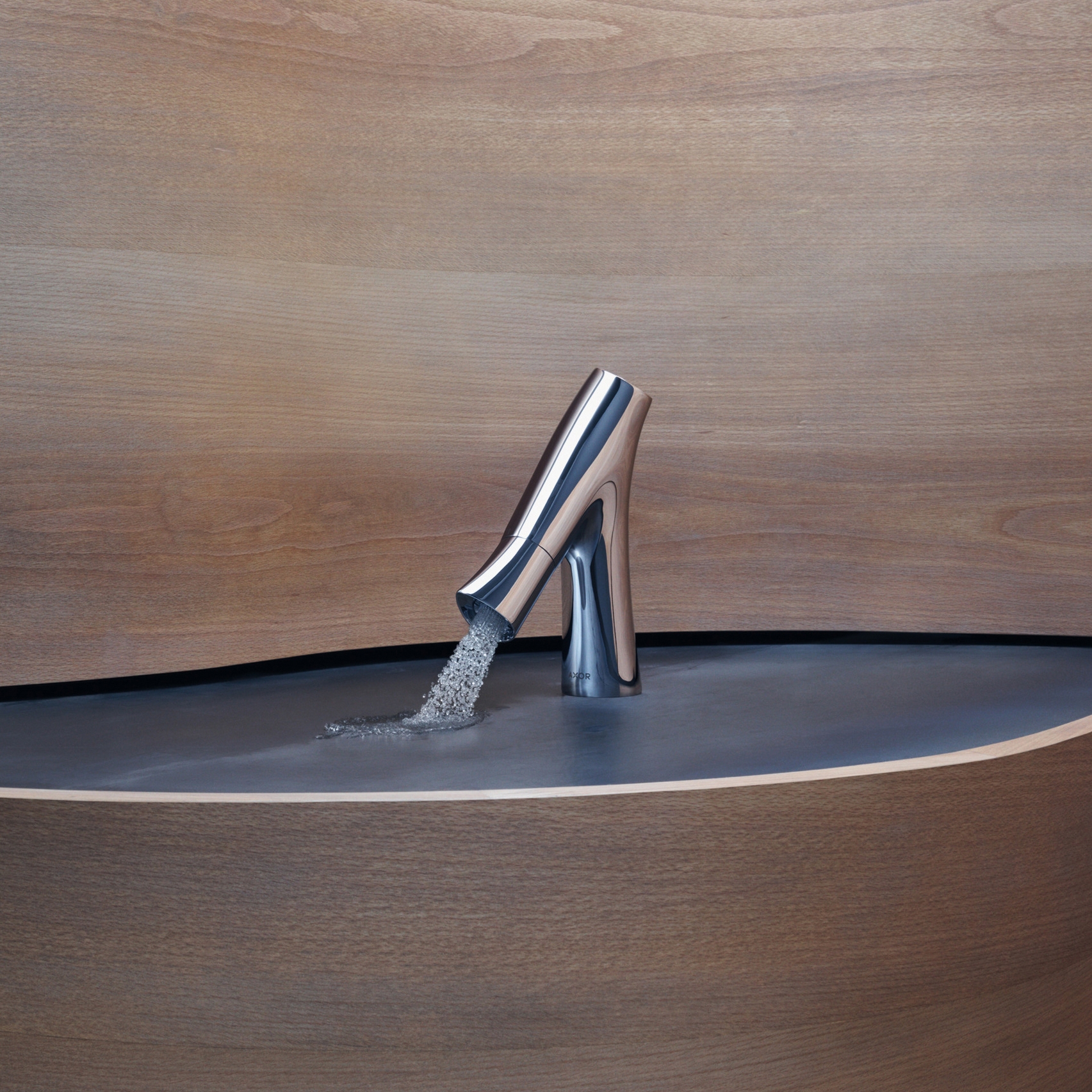 Display product AXOR Starck Organic Pillar Tap DN15 from manufacturer AXOR