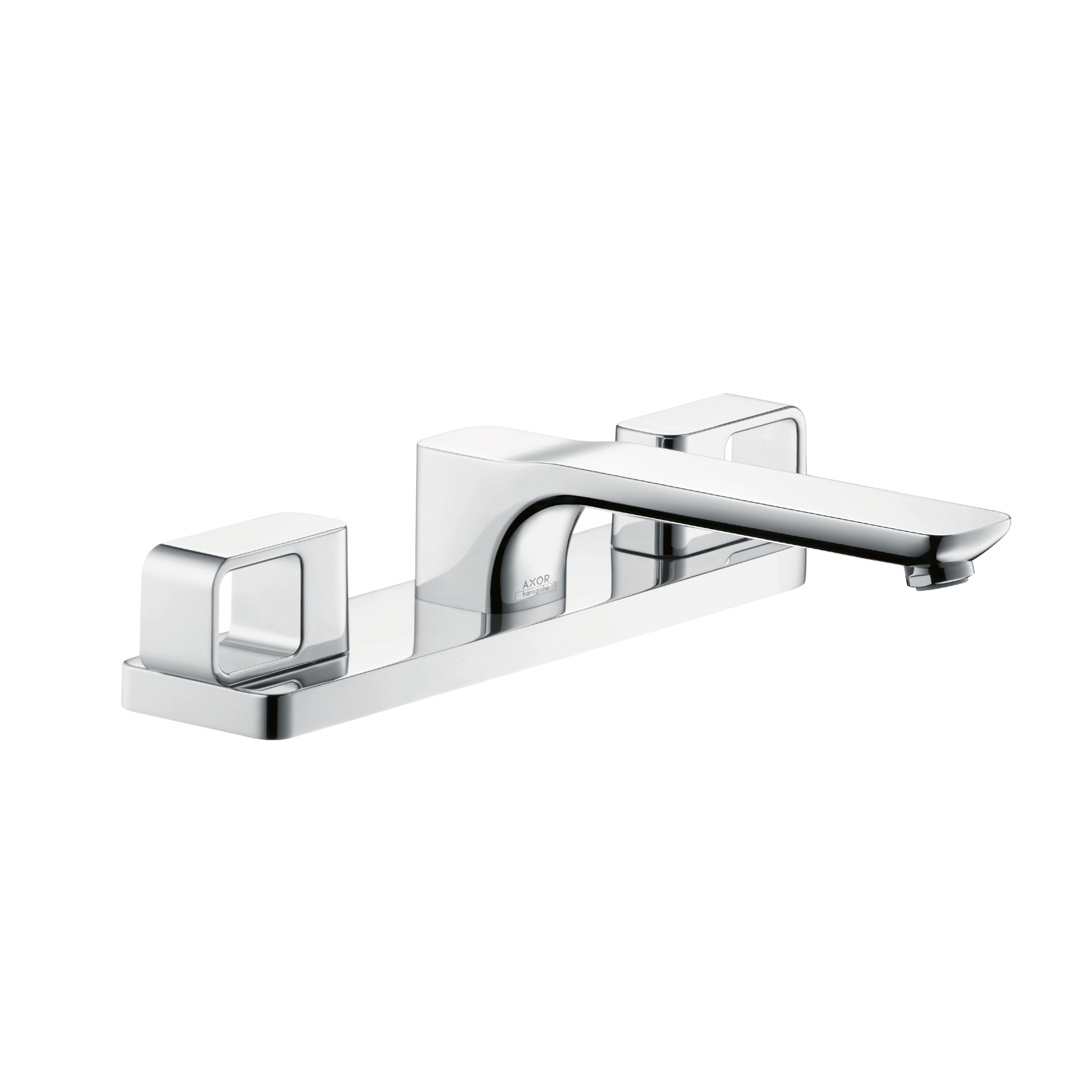 Display product AXOR Urquiola 3-Hole Rim-Mounted Bath Mixer DN15 from manufacturer AXOR