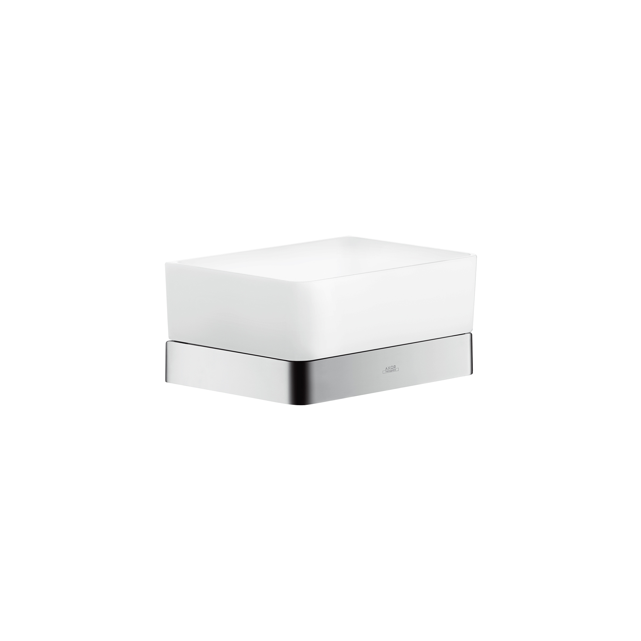 Display product AXOR Universal Softsquare Accessories Shelf for shower from manufacturer AXOR