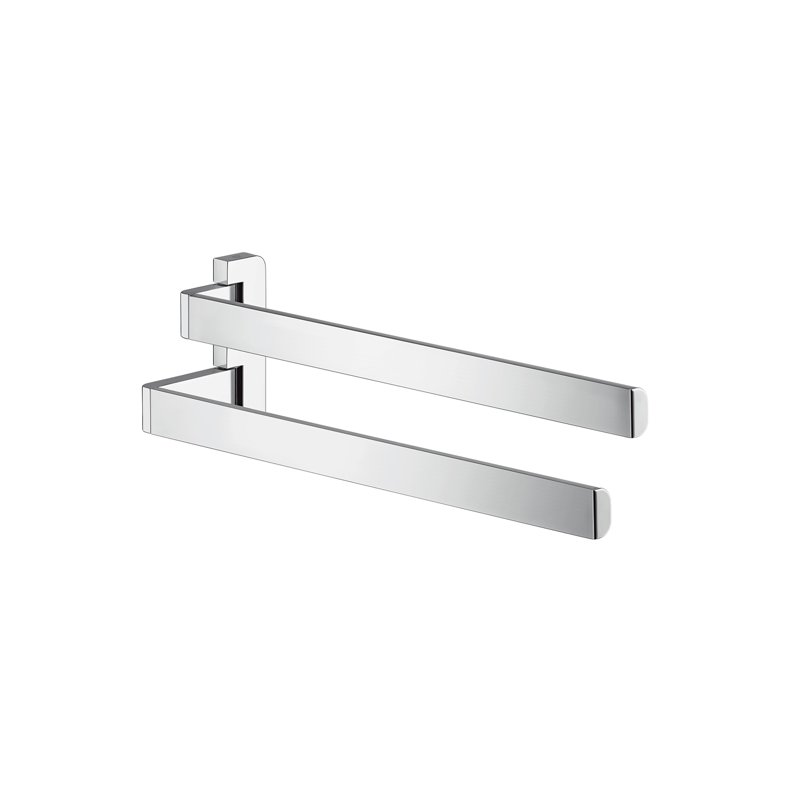 Display product AXOR Universal Softsquare Accessories Double towel holder from manufacturer AXOR