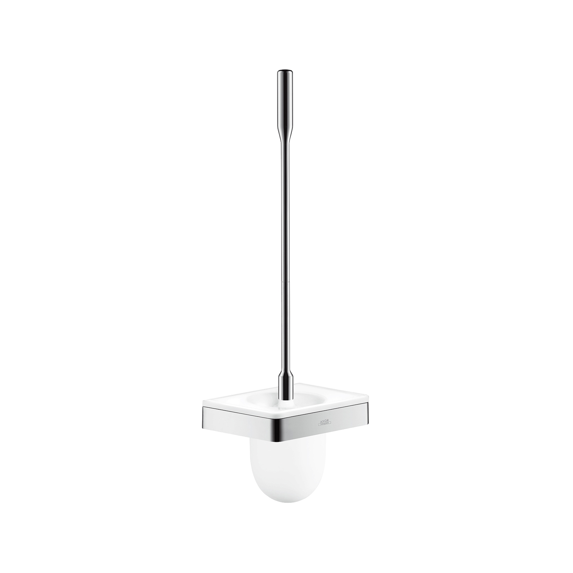 Display product AXOR Universal Softsquare Accessories Toilet brush holder wall-mounted from manufacturer AXOR