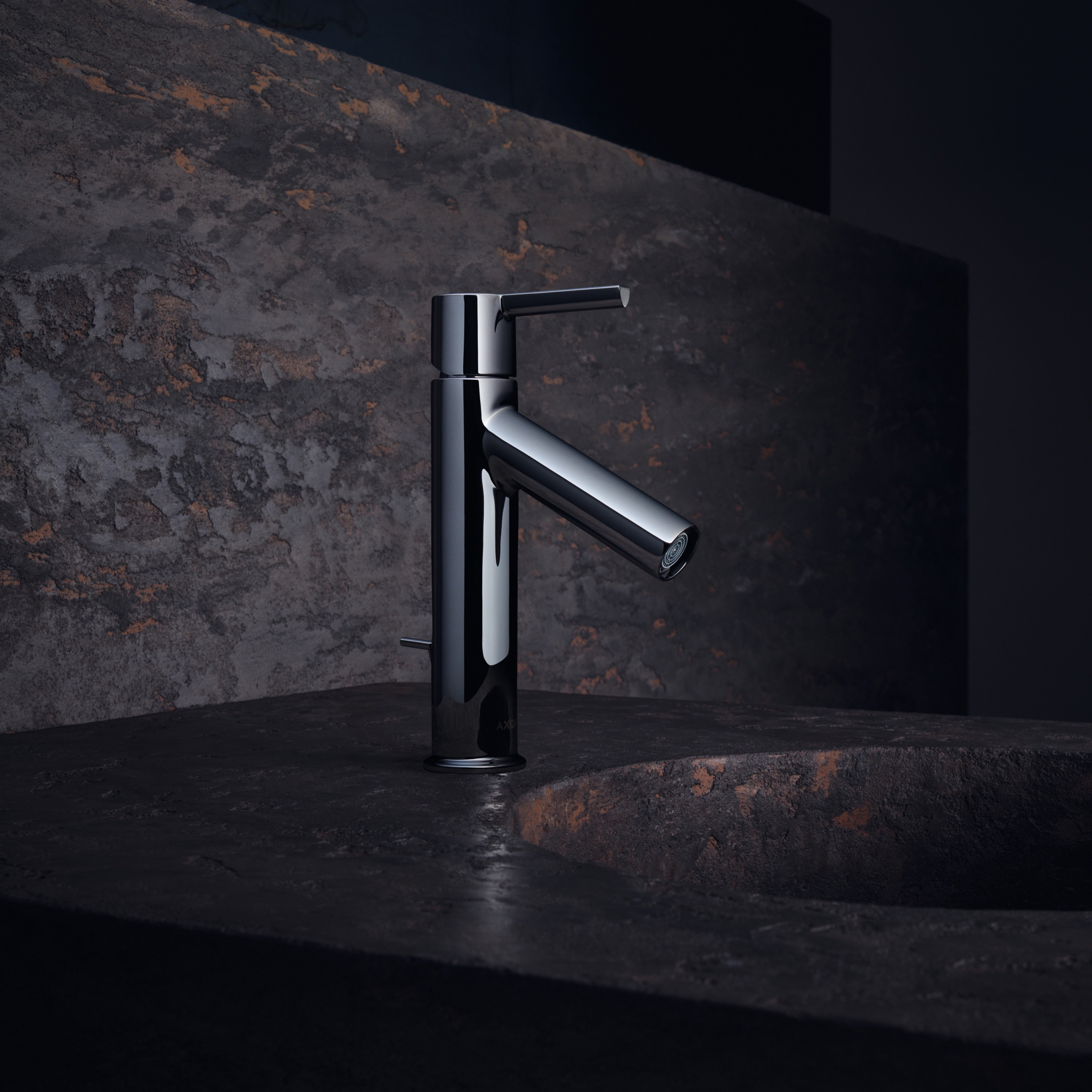 Display product AXOR Starck Single lever basin mixer 210 with lever handle from manufacturer AXOR