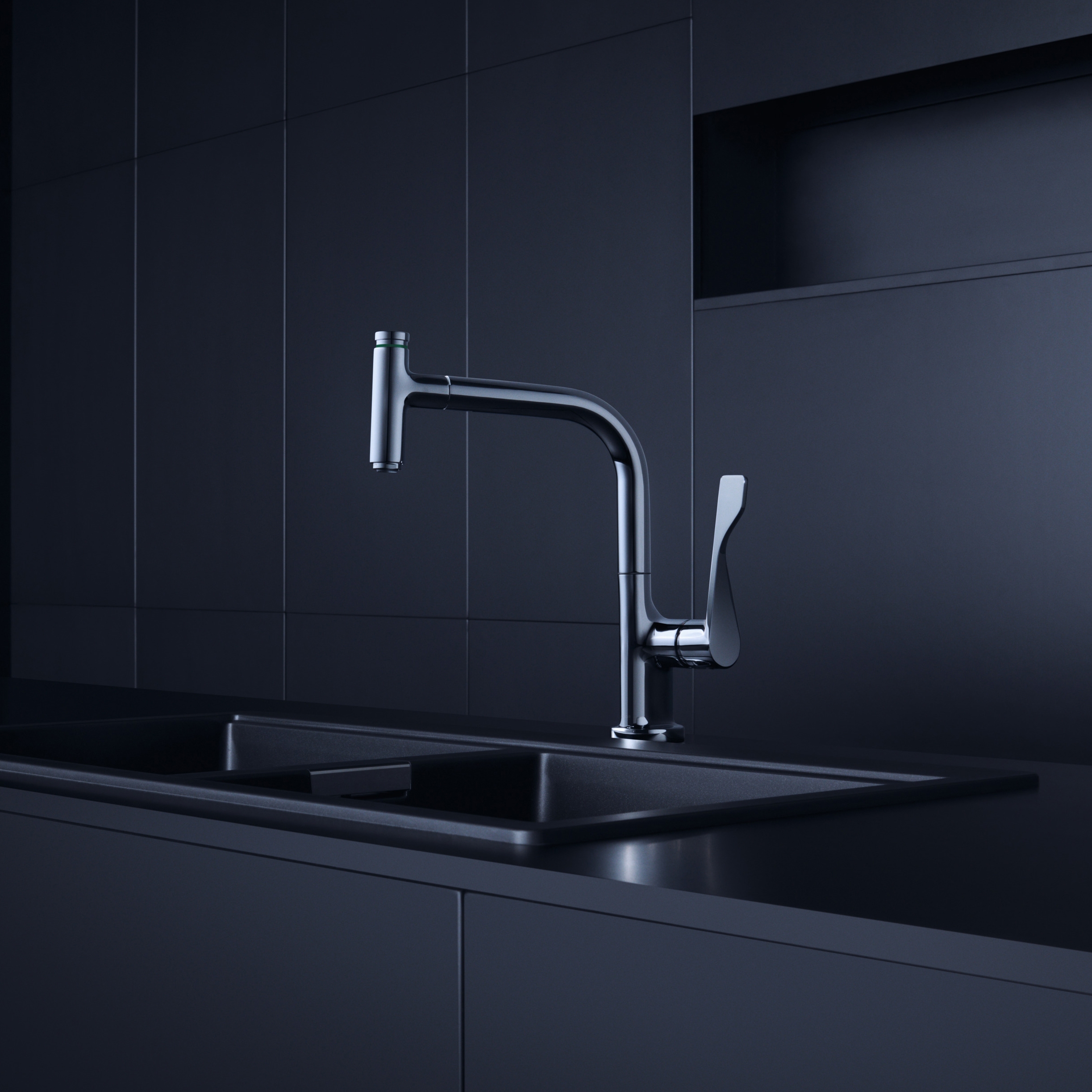 Mostra il prodotto AXOR Citterio Single lever kitchen mixer with pull-out spray del produttore AXOR
