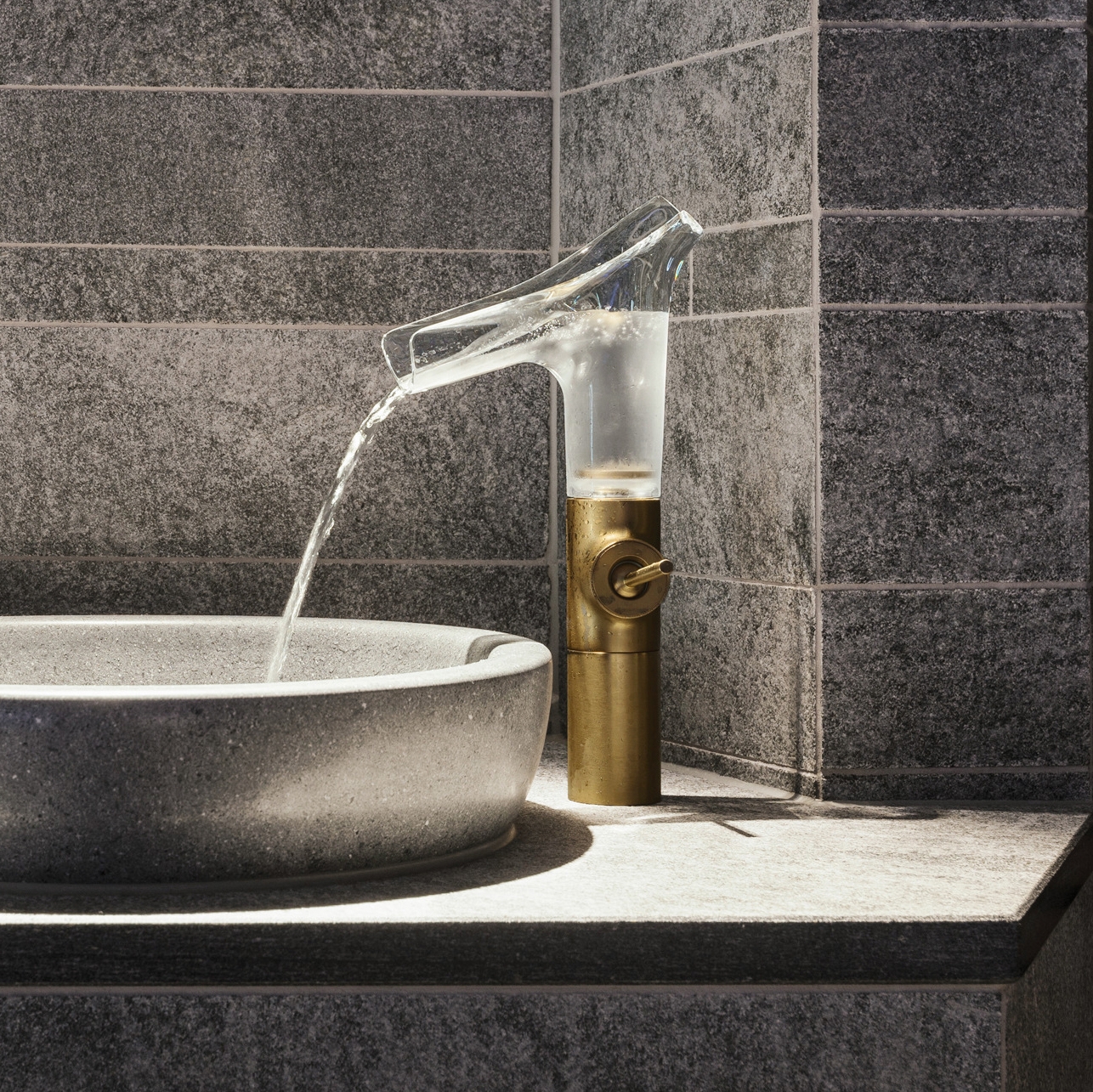 Display product AXOR Starck V Single lever basin mixer 330 for wash bowls from manufacturer AXOR