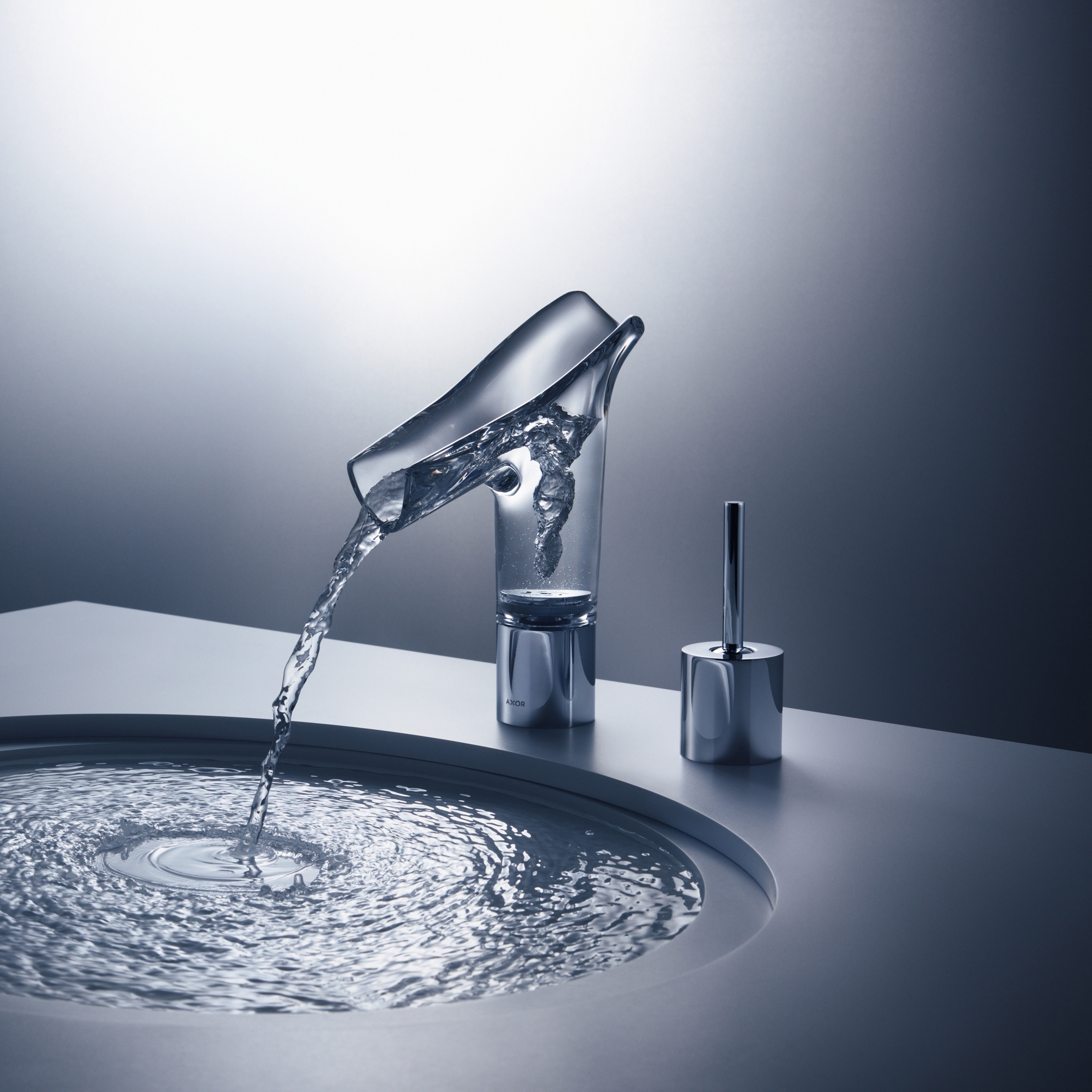 Afficher le produit AXOR Starck V Mélangeur lavabo 2 trous du fabricant AXOR
